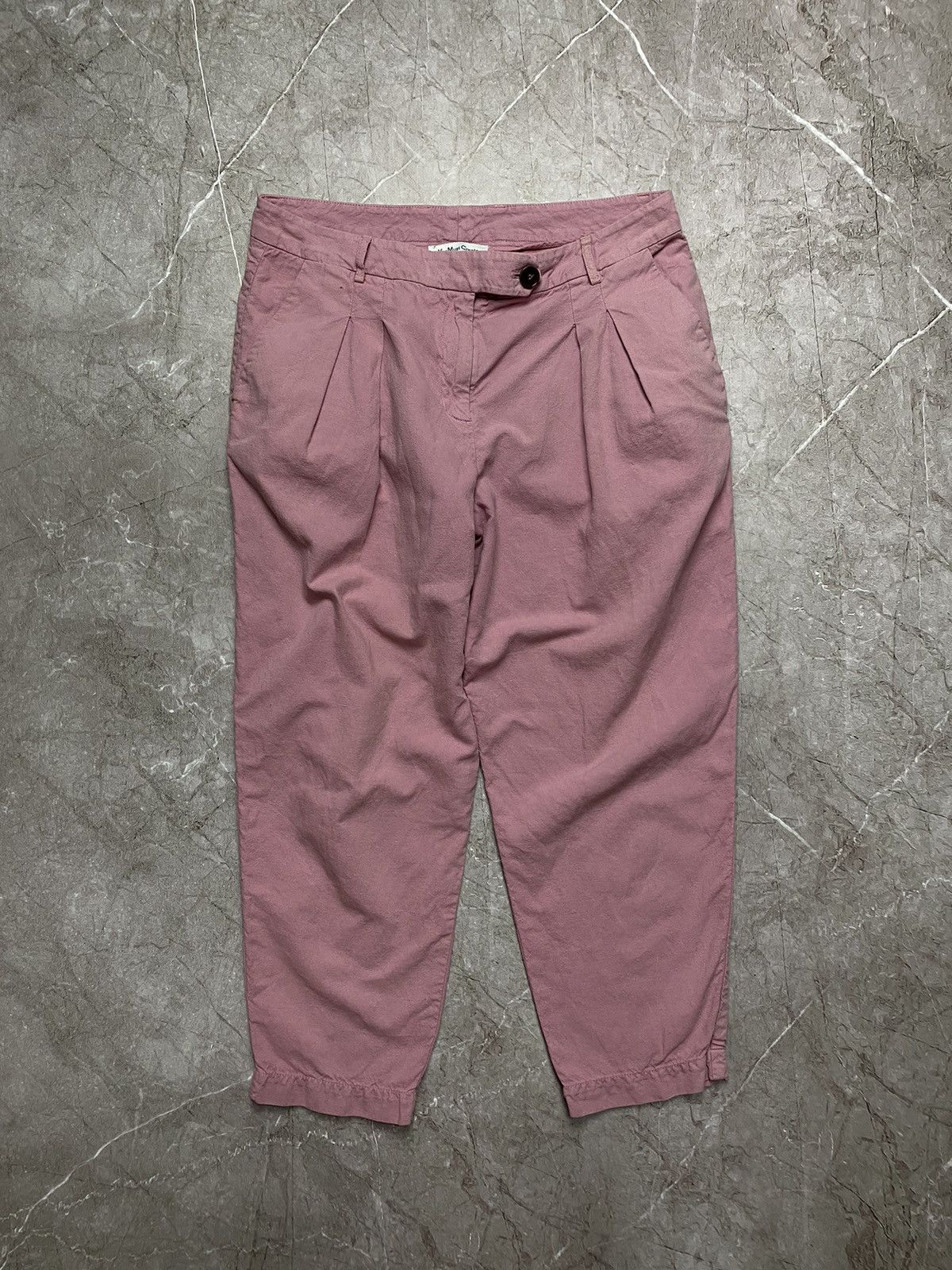 YMC Striped Woven Button Fly Baggy Pants Size M Size US 32 / EU 48 - 2 Thumbnail