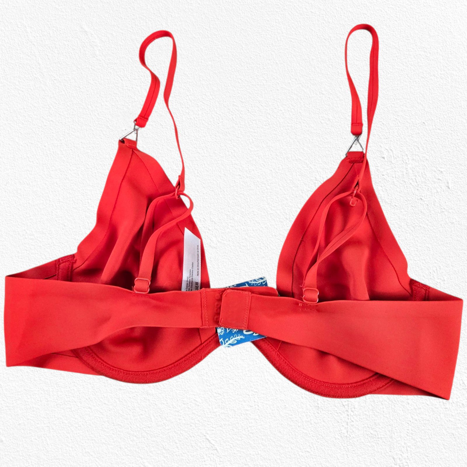 Free People Free People Red Underwire Scuba Unpadded Ari Bra Size 34B Size ONE SIZE - 8 Thumbnail