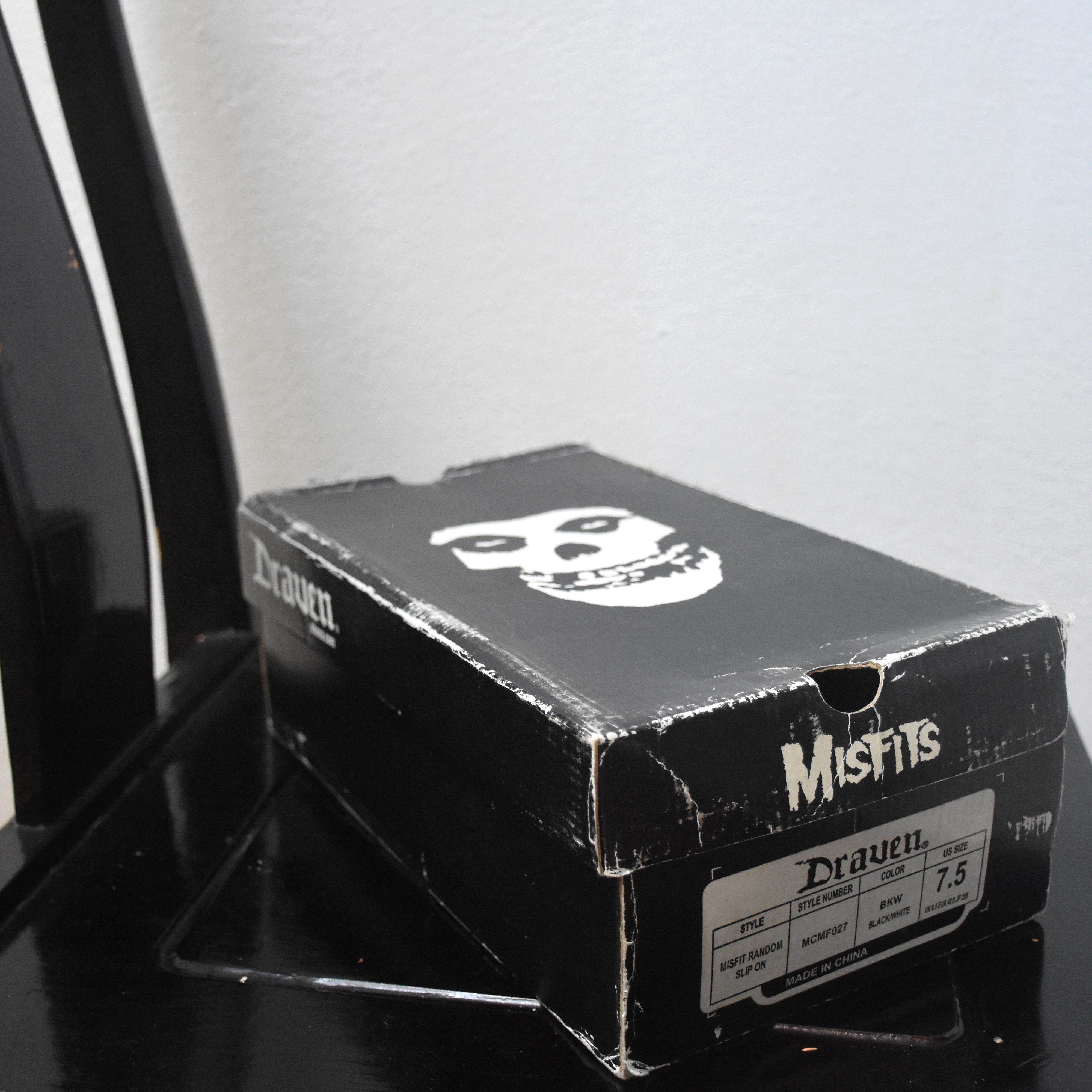 Misfits unworn Vintage Draven summer night slip ons Misfits print Size US 7.5 / EU 40-41 - 4 Thumbnail