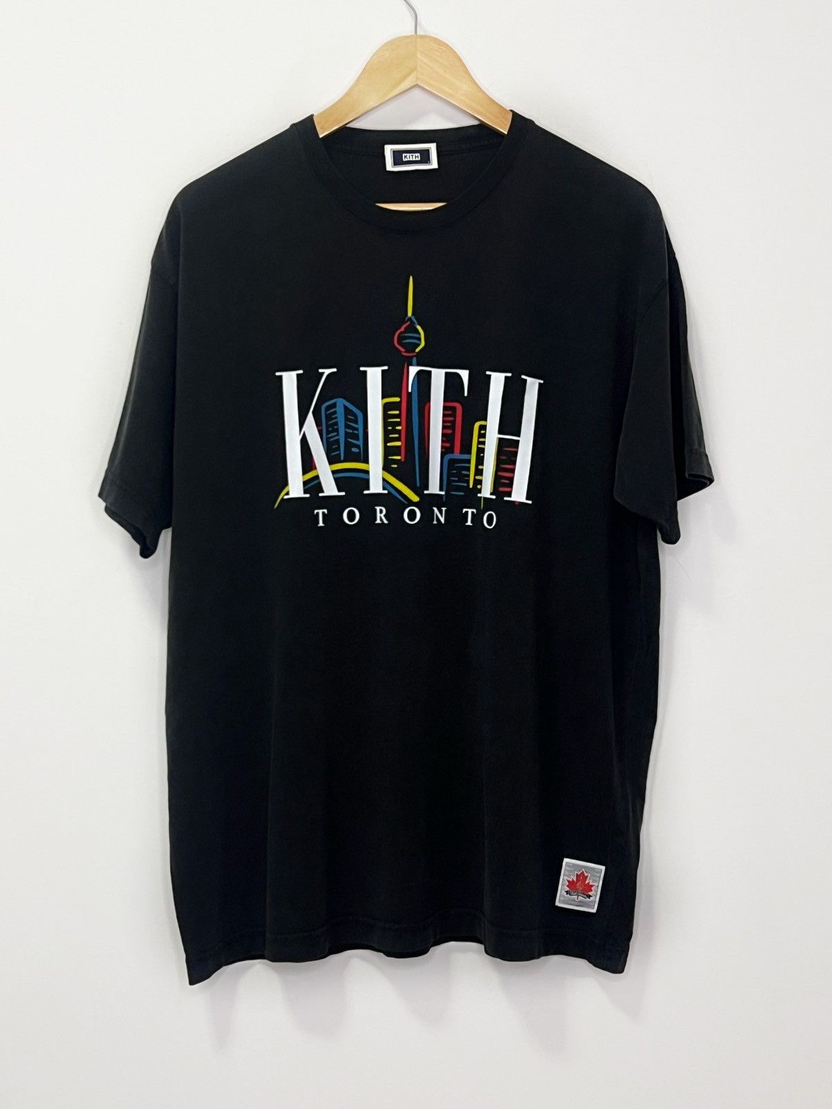 Kith × Streetwear × Vintage Kith Toronto Skyline Vintage Tee | Grailed