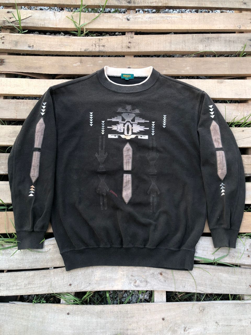 Vintage Kenzo Golf Embroidery Sweatshirt
