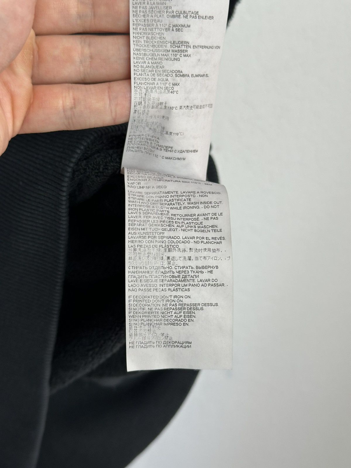 Maison Margiela MM6 Maison Martin Margiela Oversized Hoodie Dress Big Logo Size XS / US 0-2 / IT 36-38 - 13 Thumbnail