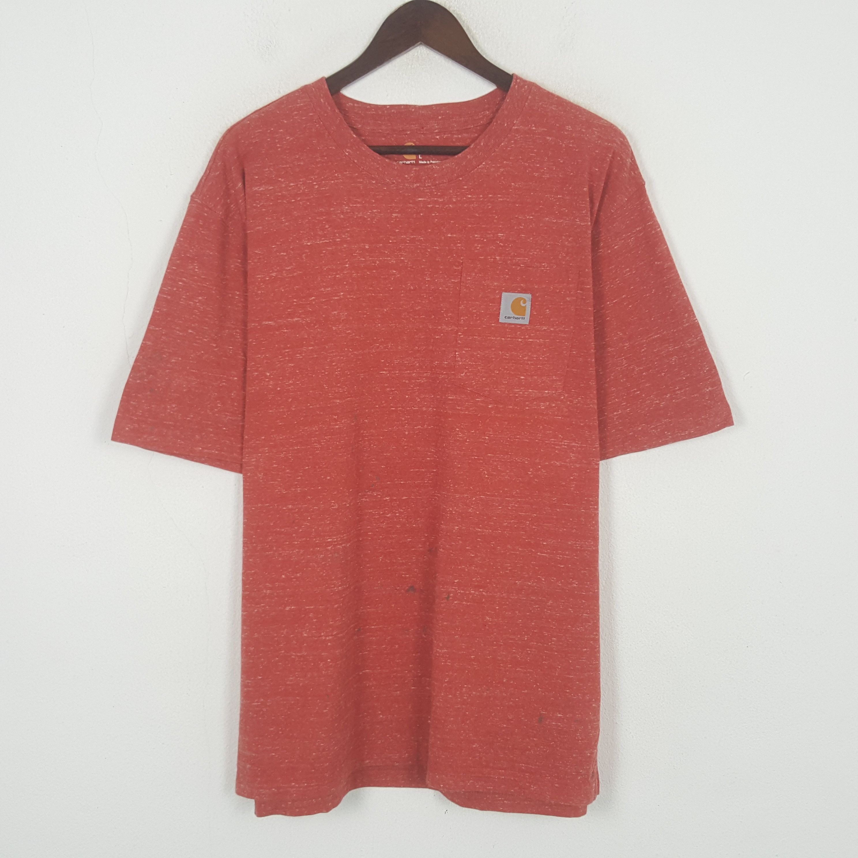 Carhartt Vintage Carhartt Regular Fit Single Pocket Tshirt Size US L / EU 52-54 / 3 - 1 Thumbnail
