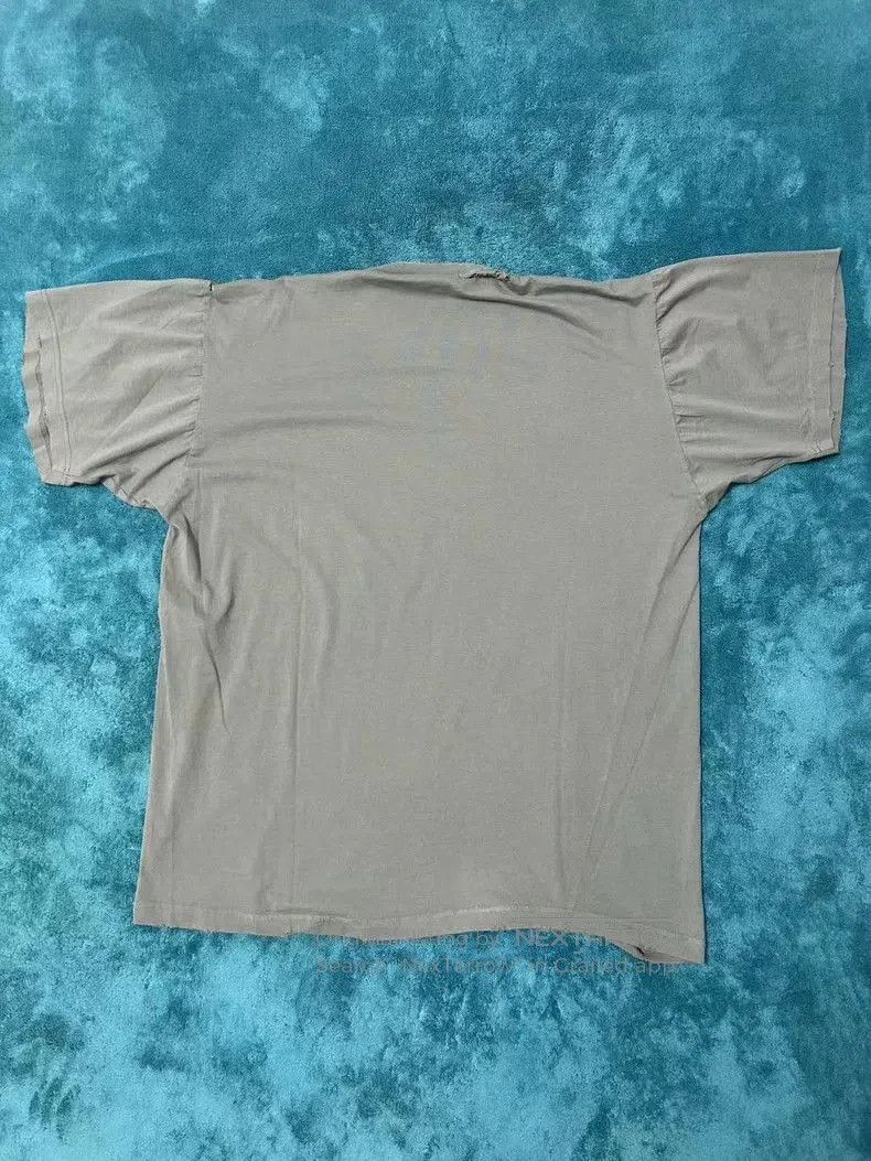 Balenciaga Balenciaga Human Being Gray Distressed Tee. Size US XXL / EU 58 / 5 - 2 Thumbnail