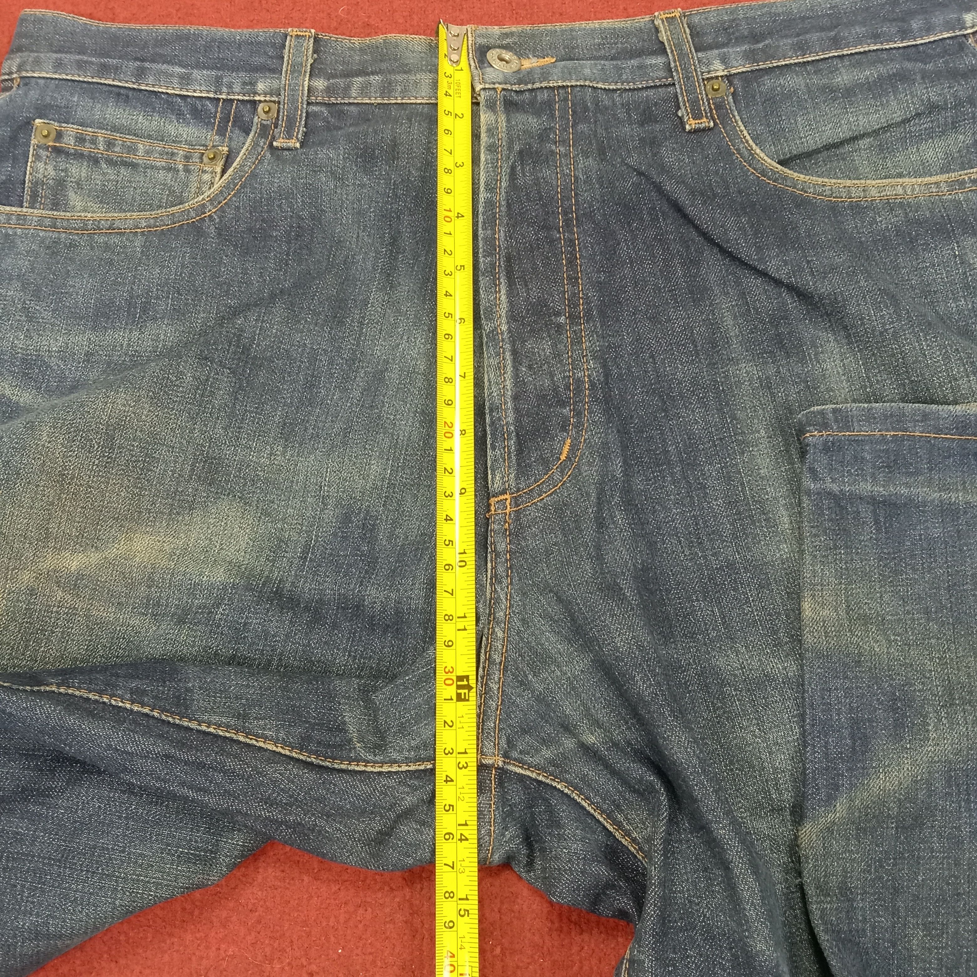 Stussy × Vintage Stussy Streetwear Custom Art Logo Style Jeans Size US 36 / EU 52 - 8 Thumbnail