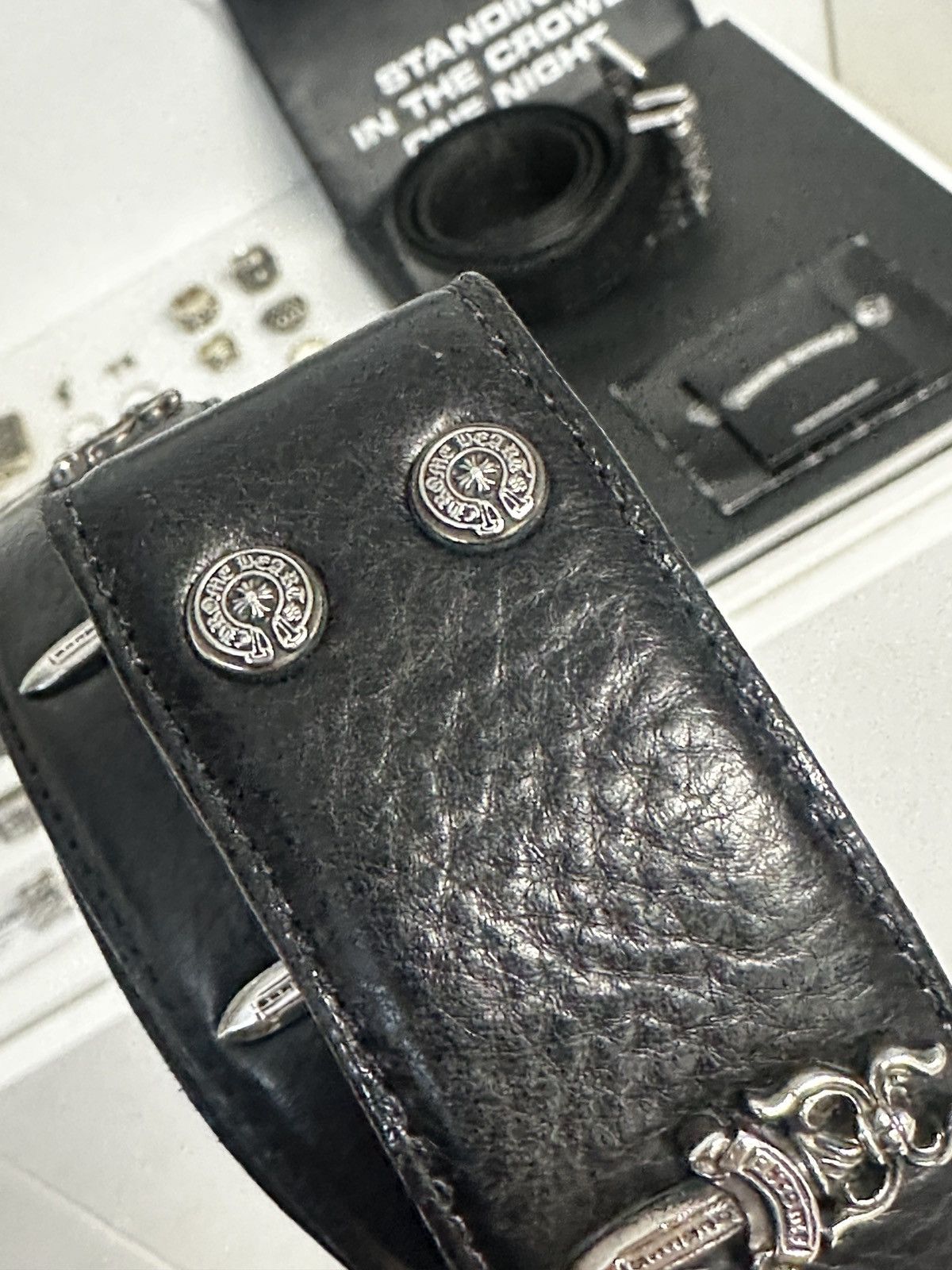 Chrome Hearts Chrome Hearts Loaded Dagger Belt Strap (STRAP ONLY) Size 32 - 6 Thumbnail