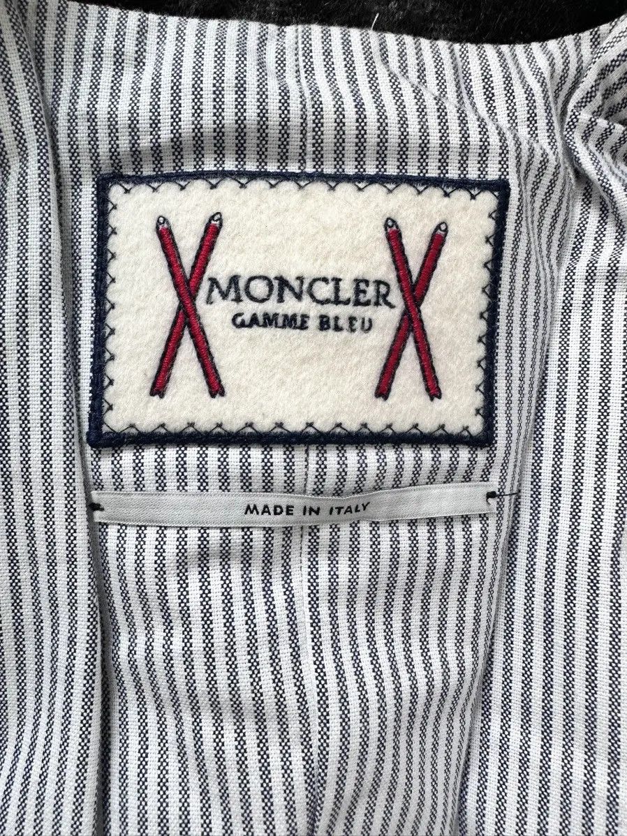 Moncler Gamme Bleu × Thom Browne Grey Plaid Quilted Down Blazer AW17-18 Size US S / EU 44-46 / 1 - 5 Thumbnail
