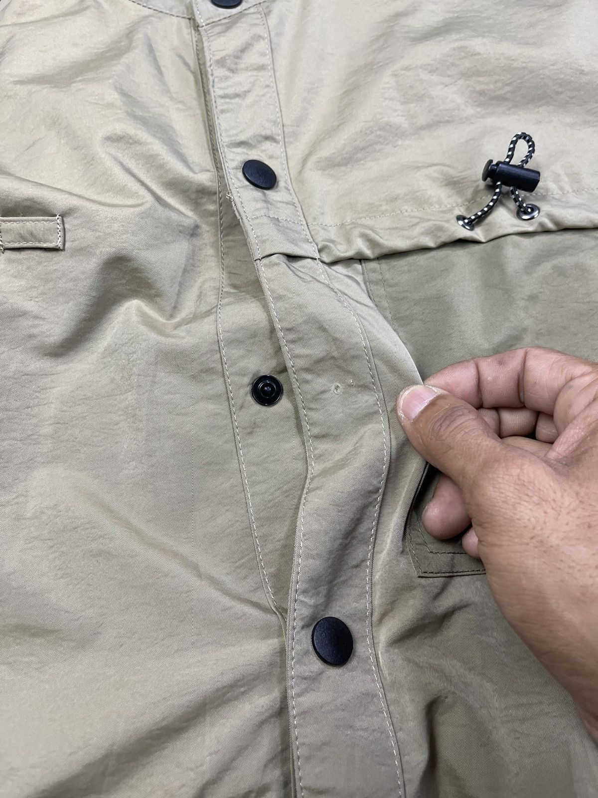 Japanese Brand Wilderness Experience Outdoors 2Way Apron Shirt Size US L / EU 52-54 / 3 - 12 Thumbnail