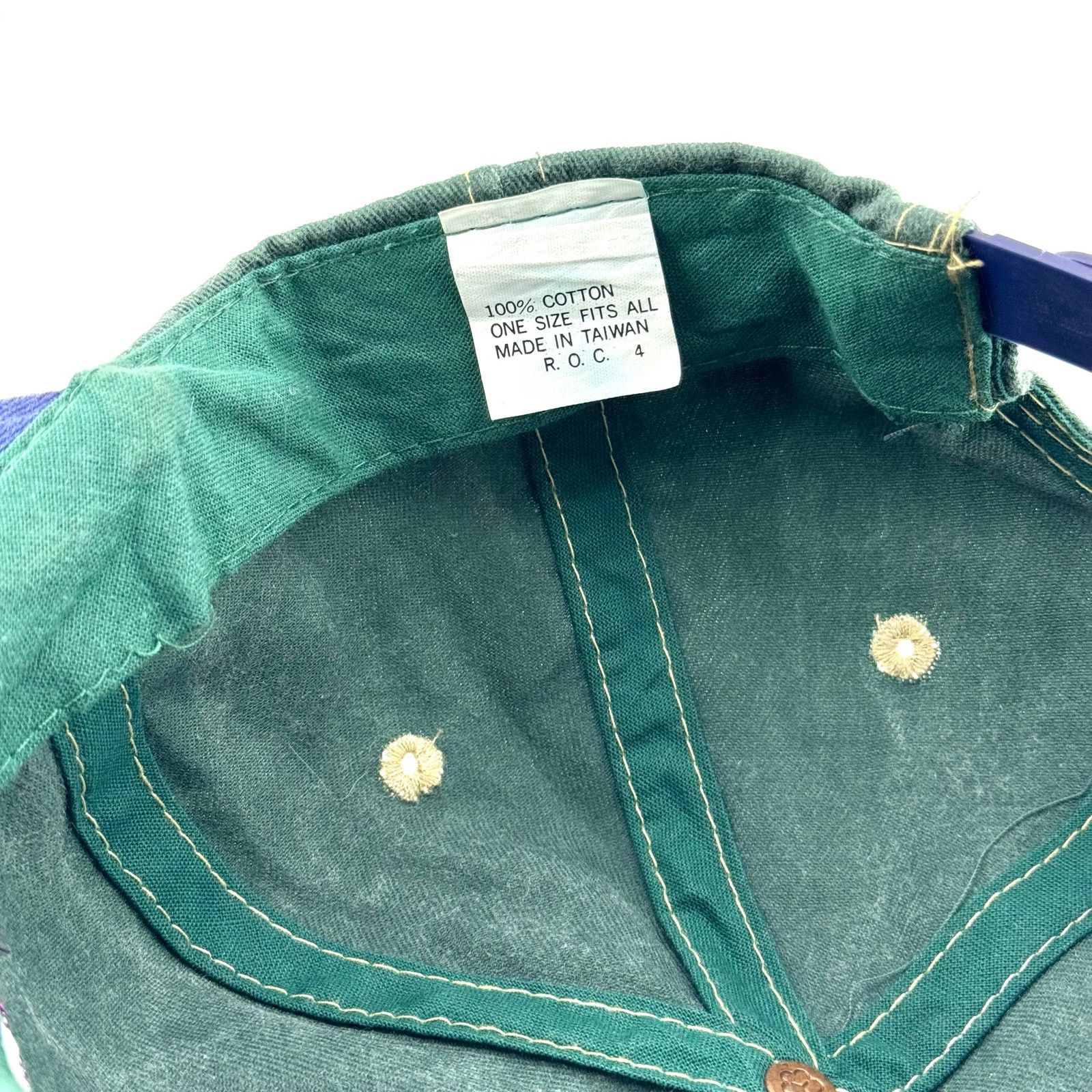 Wilson Vintage Wilson Cap Unique W Snap Closure 90s Hat Retro Cap Size ONE SIZE - 6 Thumbnail