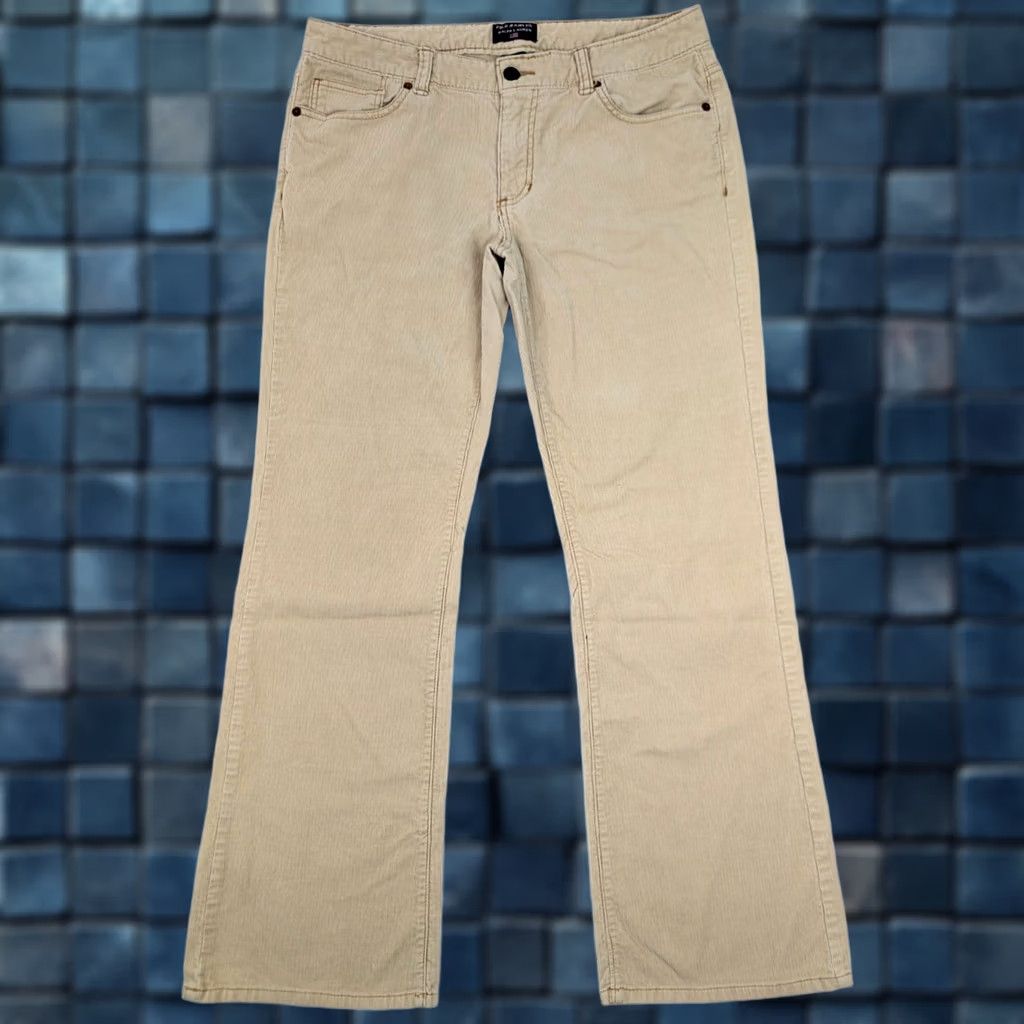 Polo Ralph Lauren Polo Ralph Lauren Polo Jeans Co. Corduroy Bootcut Pants Women 10x32 Beige Khakis Regular Straight 34W 31L Vintage: No Size 32" / US 10 / IT 46 - 1 Thumbnail