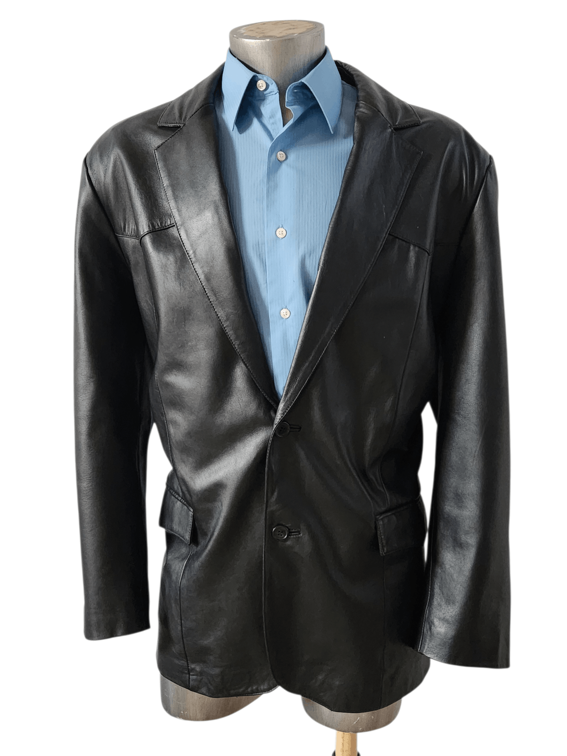 Scully buttersoft single breasted leather Size 48R - 8 Thumbnail