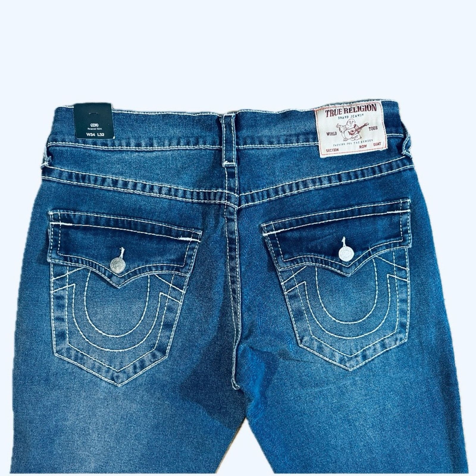 True Religion TRUE RELIGION GENO JEANS Size US 34 / EU 50 - 3 Thumbnail