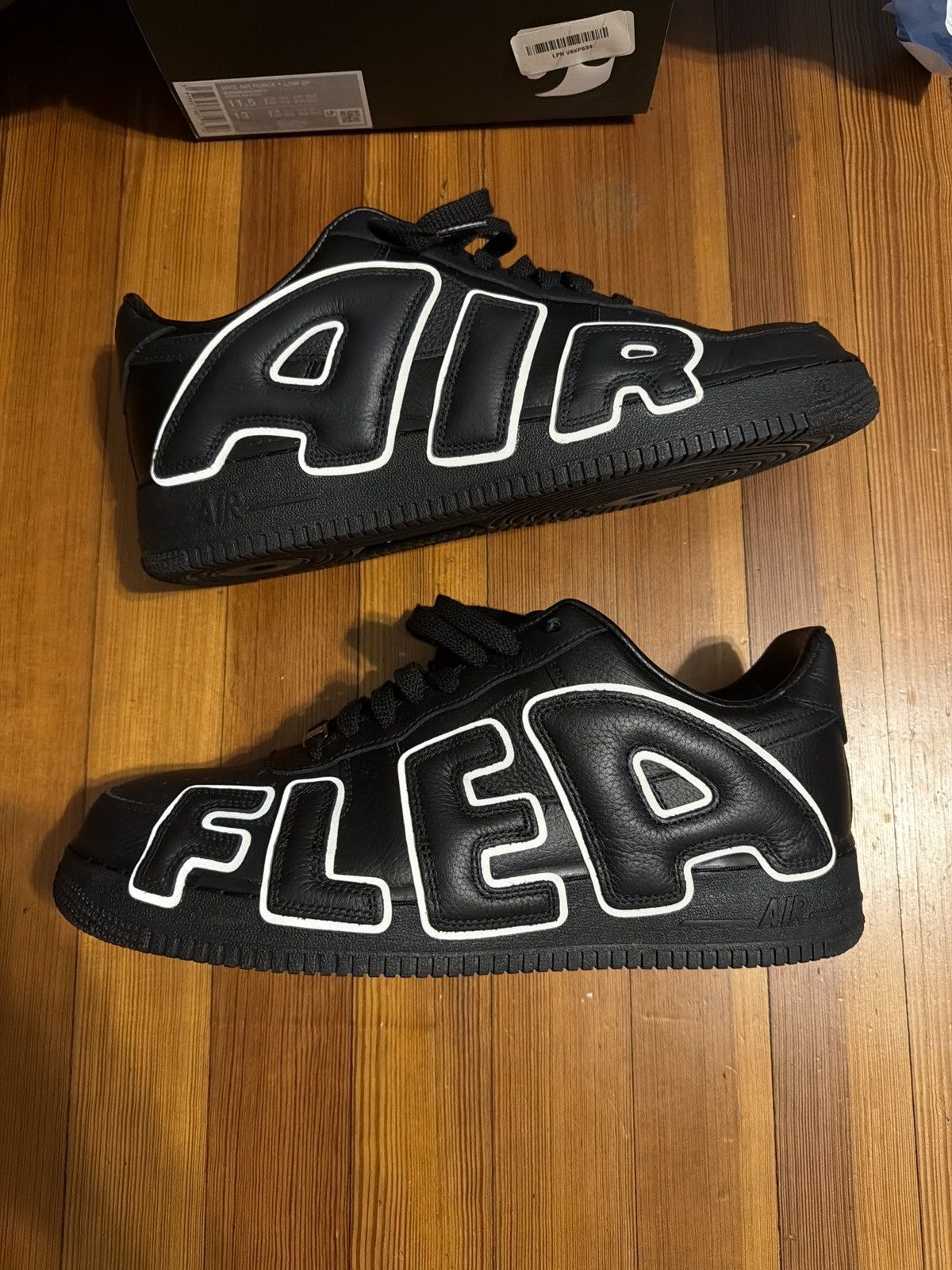 Cactus Plant Flea Market × Nike Black Air Force 1 CFM Size US 11.5 / EU 44-45 - 1 Thumbnail