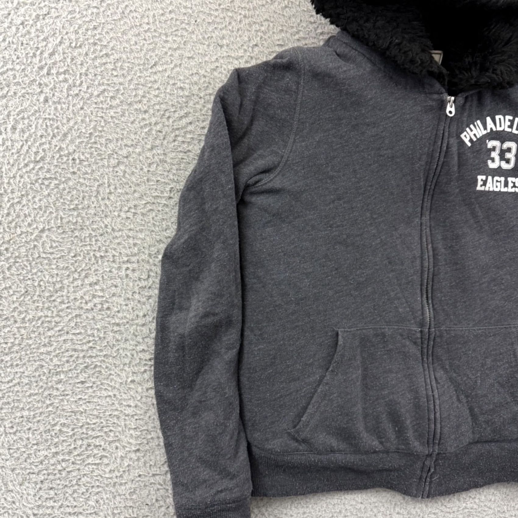 Victoria's Secret VINTAGE Philadelphia Eagles Pink Victoria’s Secret Jacket Womens Small NFL Hooded Sherpa Size S / US 4 / IT 40 - 5 Thumbnail
