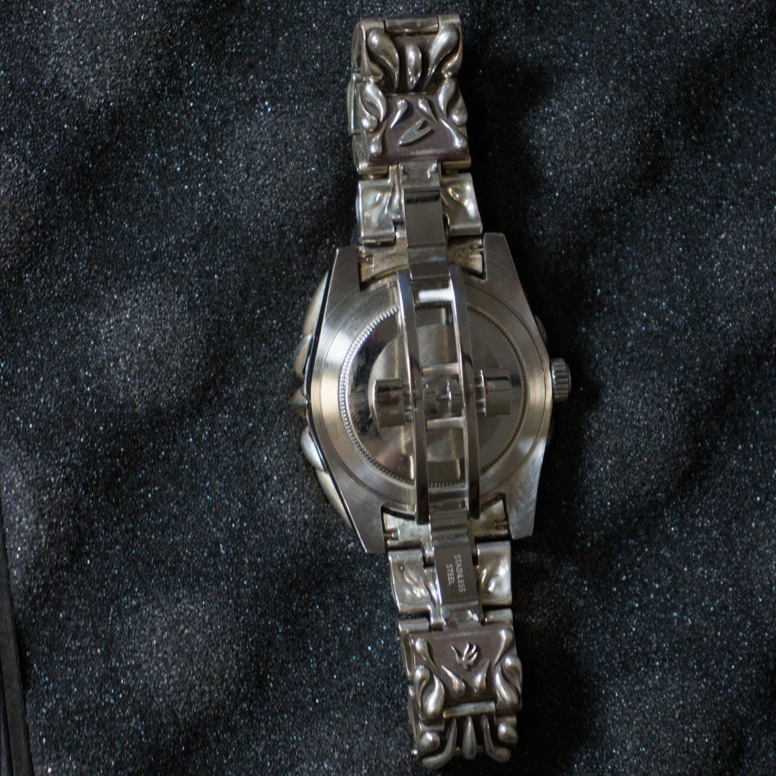 Alabaster Industries Alabaster Industries Black Spiderweb Silver Watch Size ONE SIZE - 4 Thumbnail