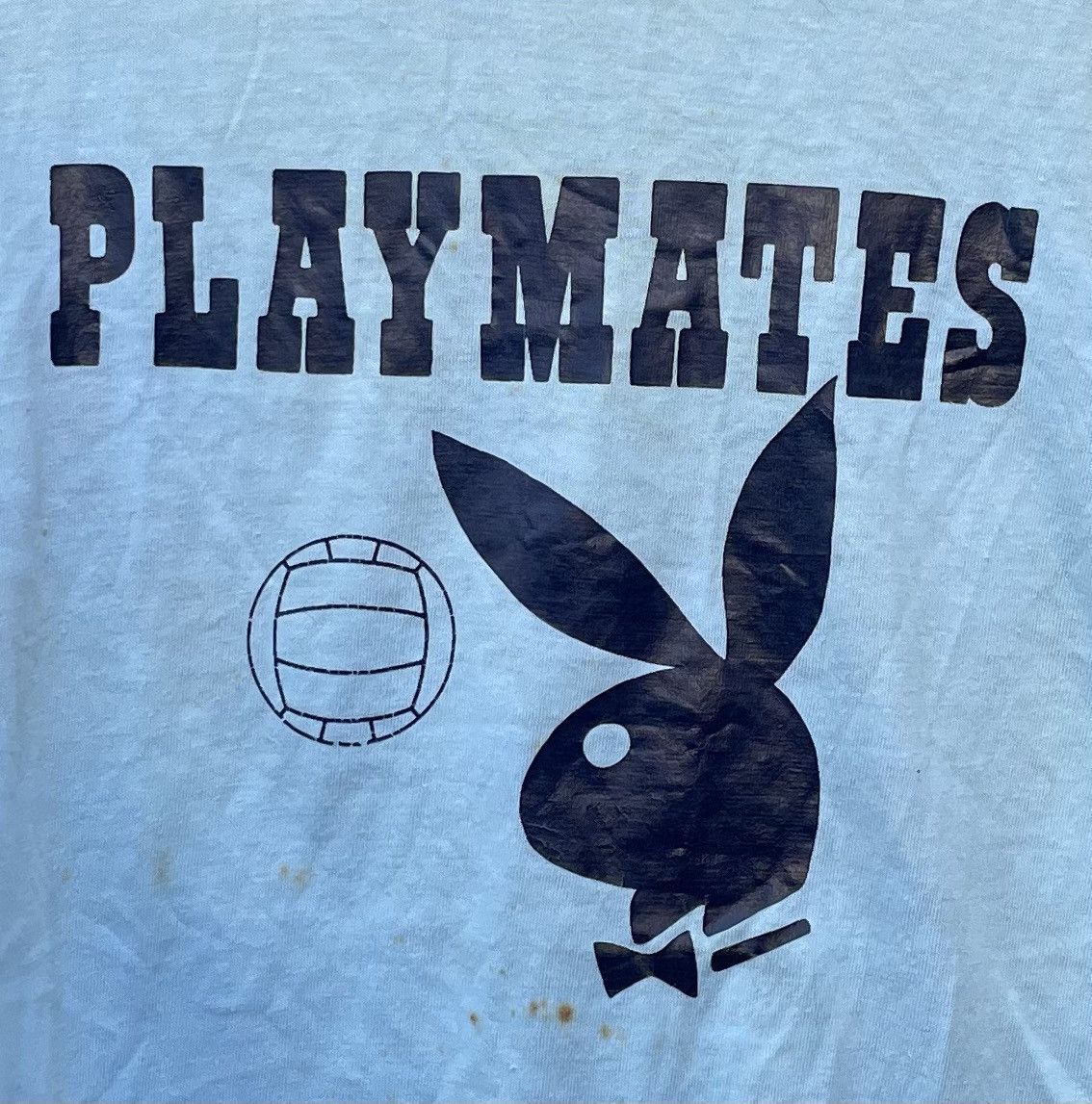 Vintage Rare VTG 70s/80 Ched Playboy Playmates Volleyball Paper thin Size US M / EU 48-50 / 2 - 6 Thumbnail