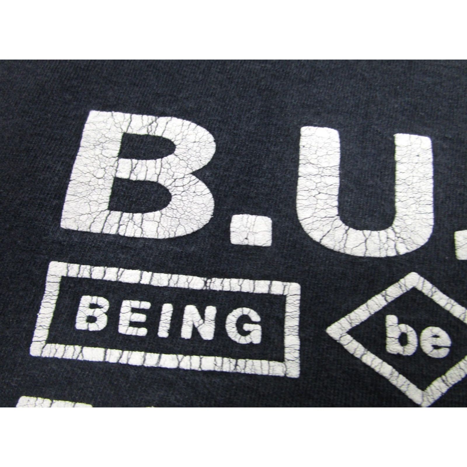 Vintage VINTAGE B.U.M. Equipment Tank Top Womens Large Black Cropped 100% Cotton 90s Size L / US 10 / IT 46 - 4 Thumbnail