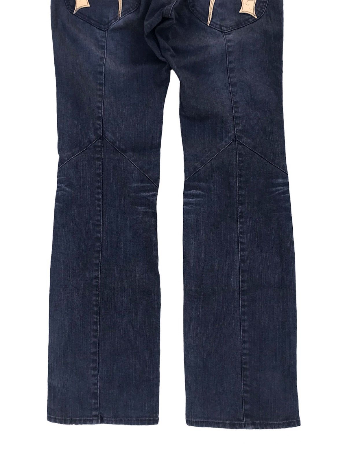 Nicole Club ‼️OFFER ME‼️ Nicole Club for Men Leather Pocket Flared Pants Size US 29 - 12 Thumbnail