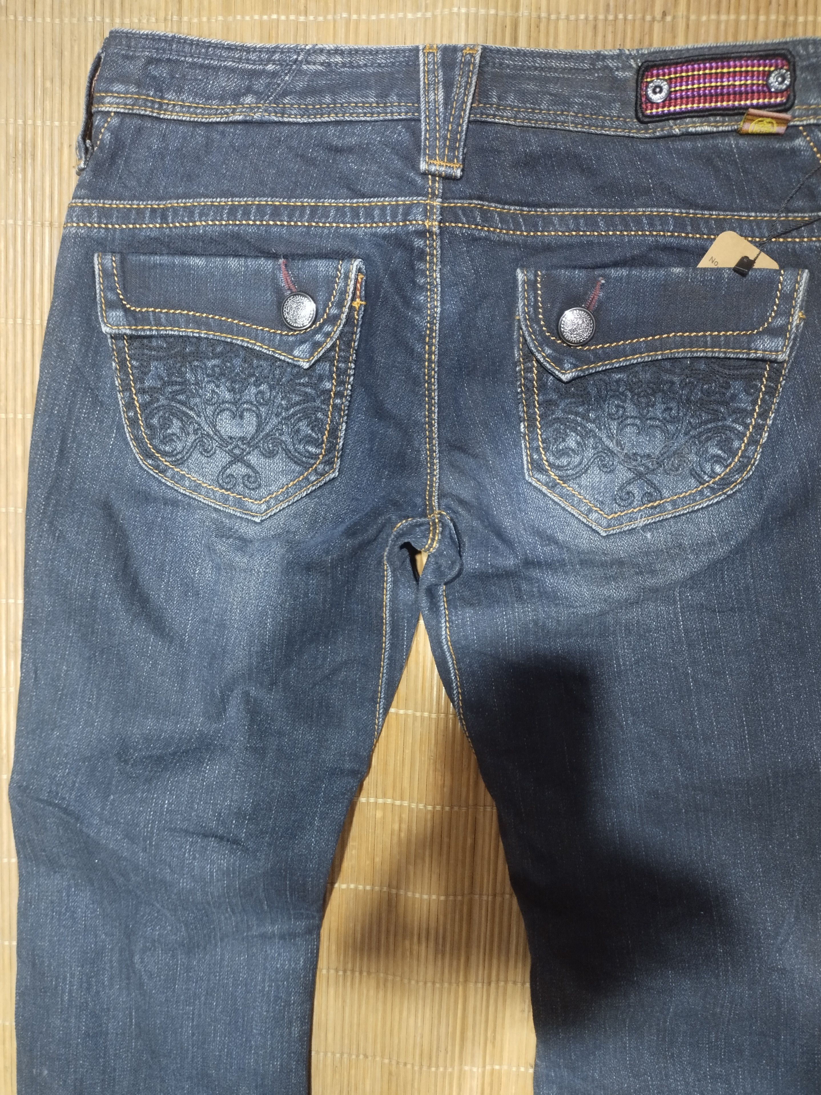 Japanese Brand Jeans Brappers Size 25" / US 0 / IT 36 - 7 Thumbnail