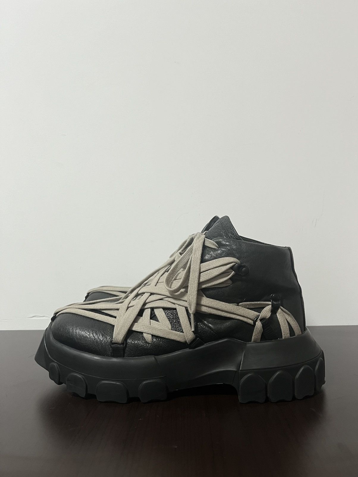 Rick Owens Rick Owens FW20 Tecuatl Megalace Bozo Tractor Boot