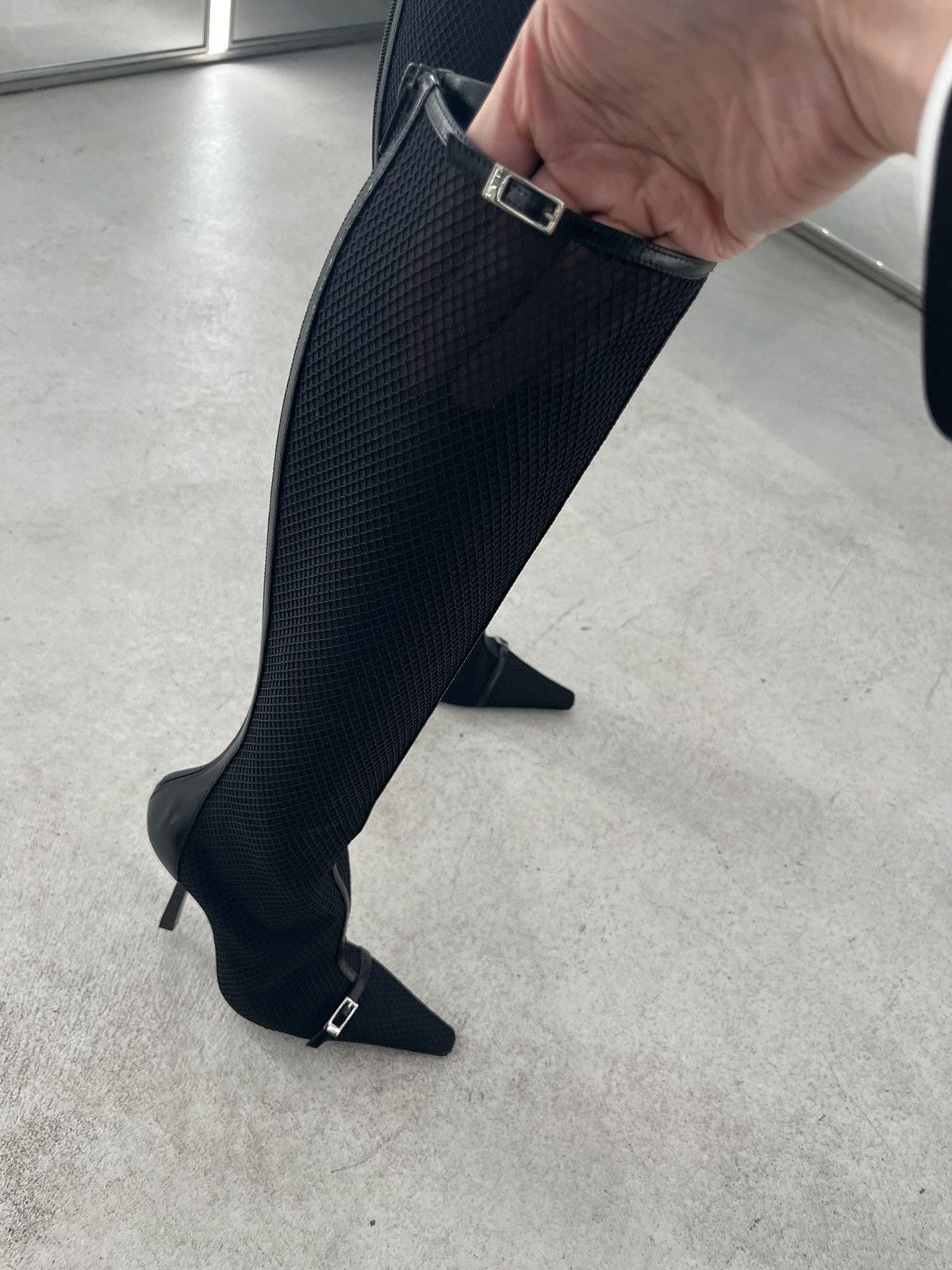 Saint Laurent Paris Saint Laurent Oxalis Pointed Toe Boots Size US 7 / IT 37 - 5 Thumbnail