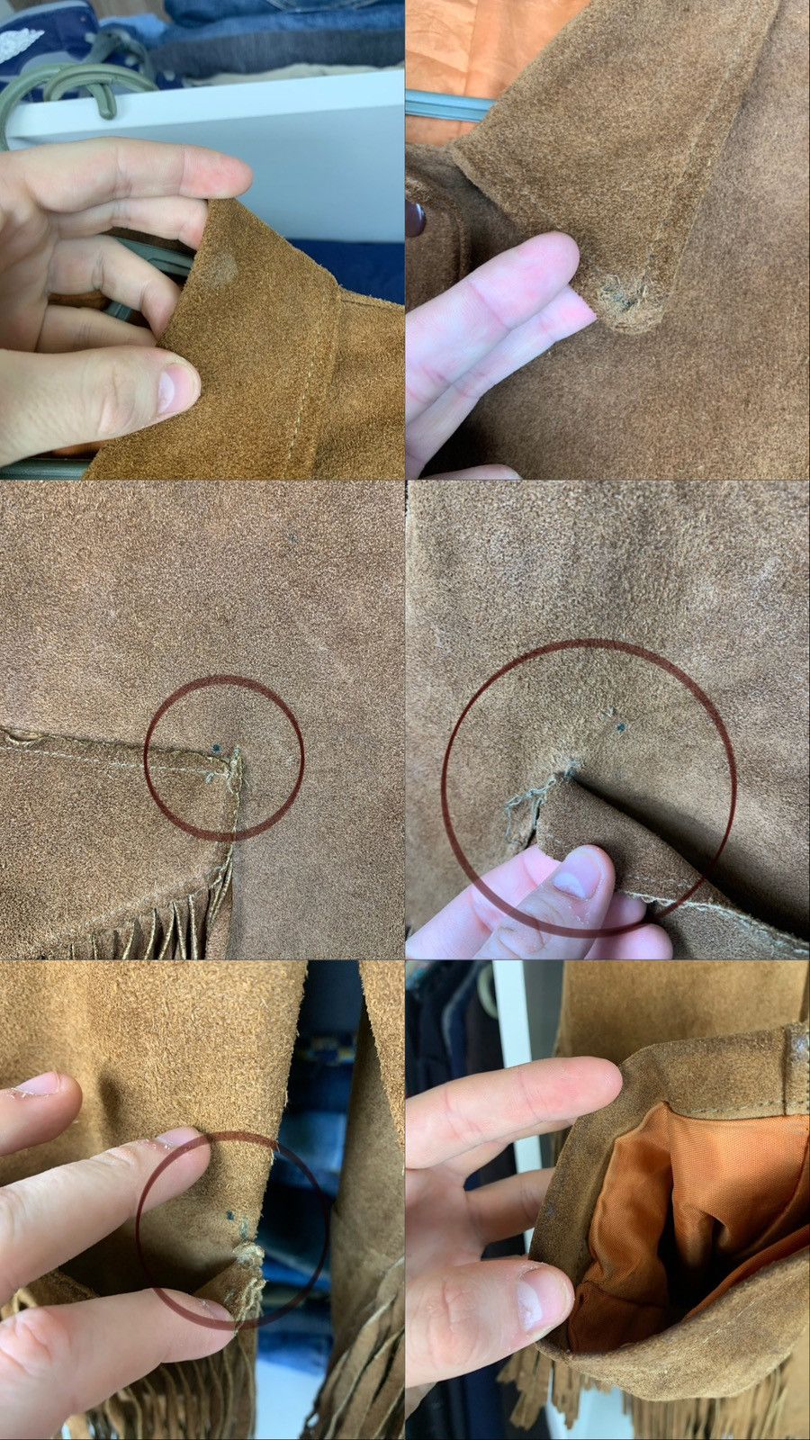 Cowboy Equipment × Vintage Vtg K-Bar-Z Ranchwear by Pyramid Cowboy Flanged Suede Jacket Size US L / EU 52-54 / 3 - 3 Thumbnail