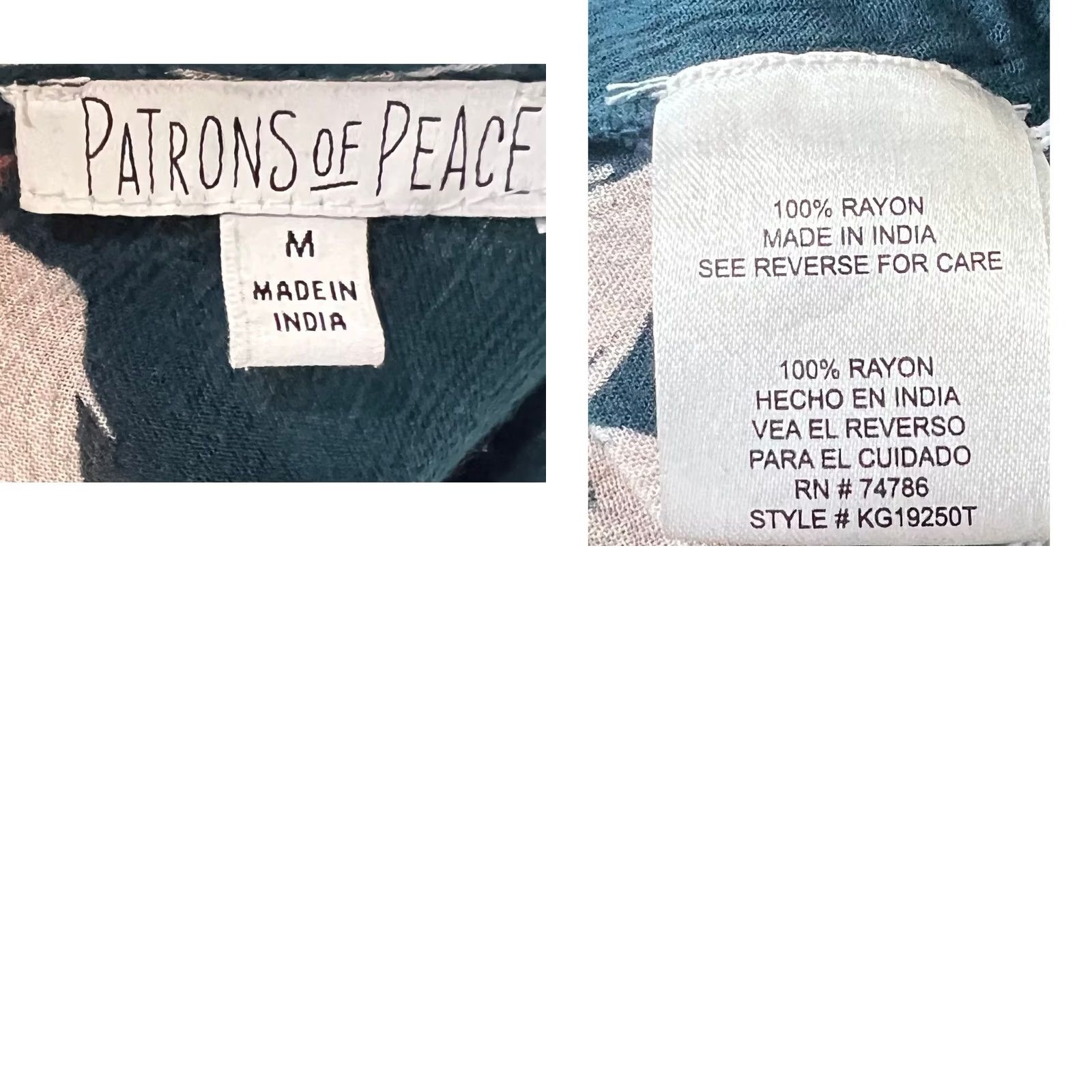Pinko Patrons of Peace Dress Floral Maxi Faux Wrap Green Pink Short Sleeve V-Neck Sz M Size 32" / US 10 / IT 46 - 8 Thumbnail
