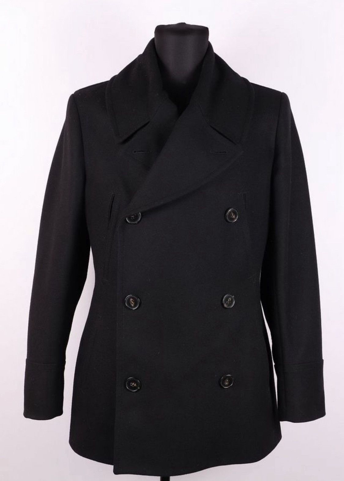 Alexander McQueen Alexander McQueen 2008 Double Breasted Cashmere Wool Coat Size US M / EU 48-50 / 2 - 1 Thumbnail