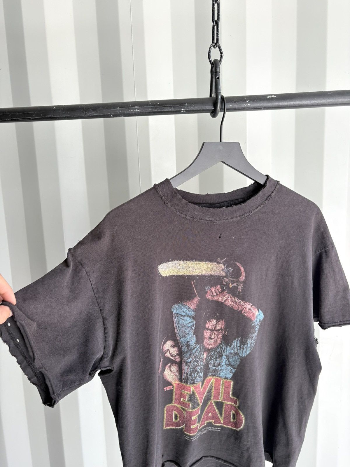 Vintage Vintage Evil Dead Shirt Faded Distressed Grunge Band Size US L / EU 52-54 / 3 - 2 Thumbnail