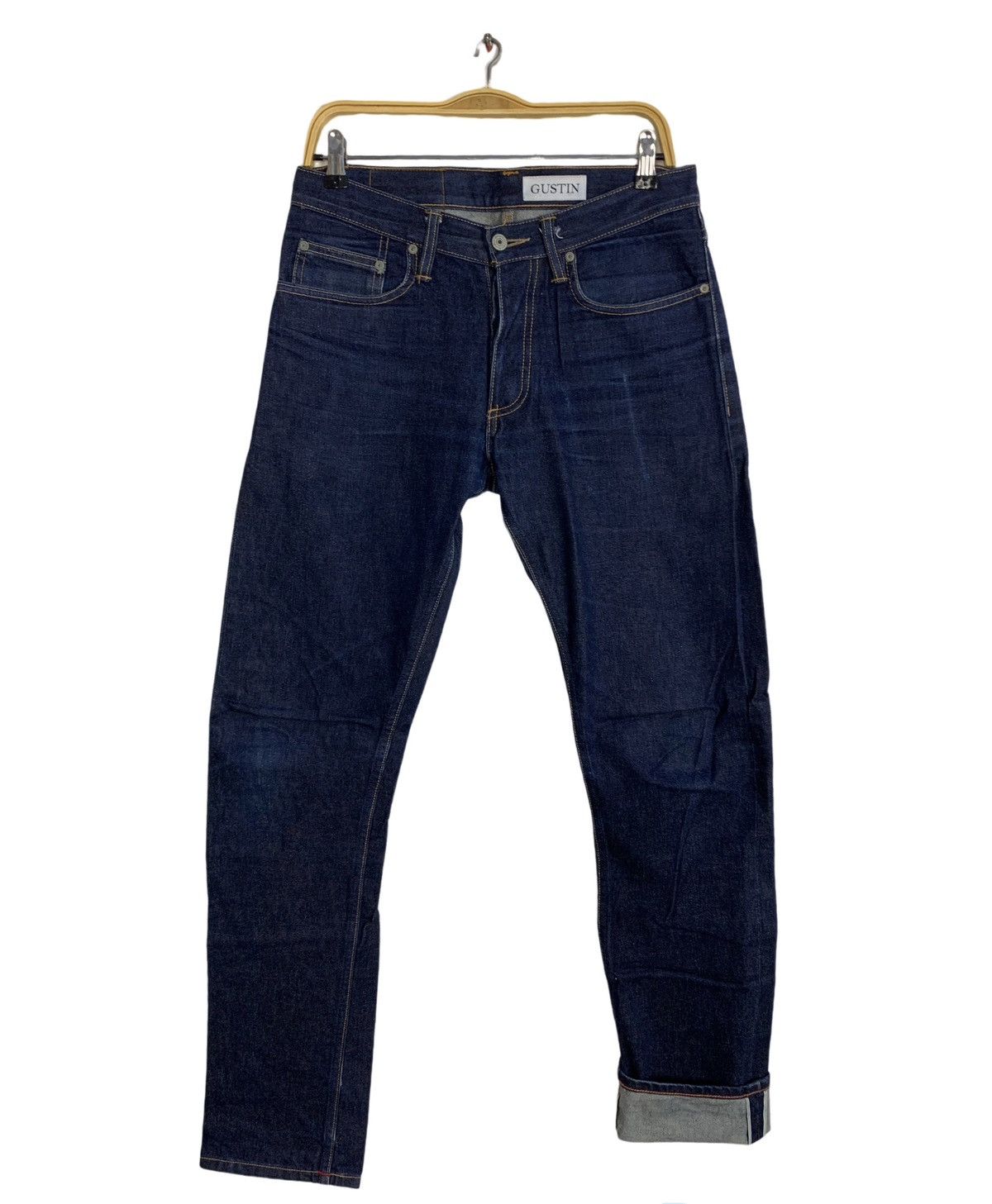 Gustin Gustin San Francisco Slim Buttonfly Selvedge Denim Slim Cut Size US 32 / EU 48 - 1 Thumbnail