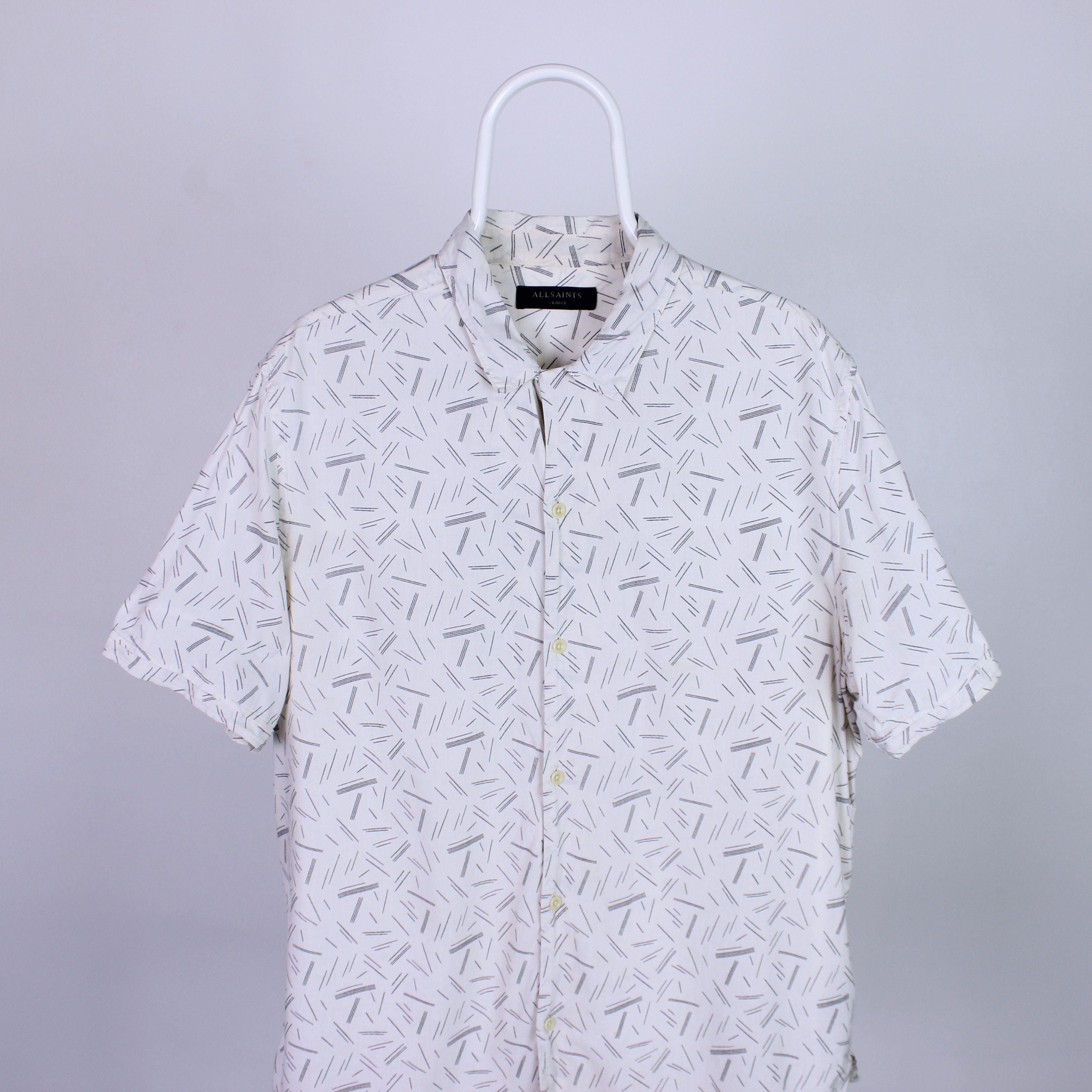 Allsaints Allsaints shirt men buttons ups L XL Size US XL / EU 56 / 4 - 1 Thumbnail