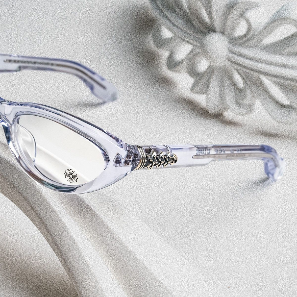 Chrome Hearts CHROME HEARTS BLASTER PERIWINKLE GLASSES Size ONE SIZE - 3 Thumbnail