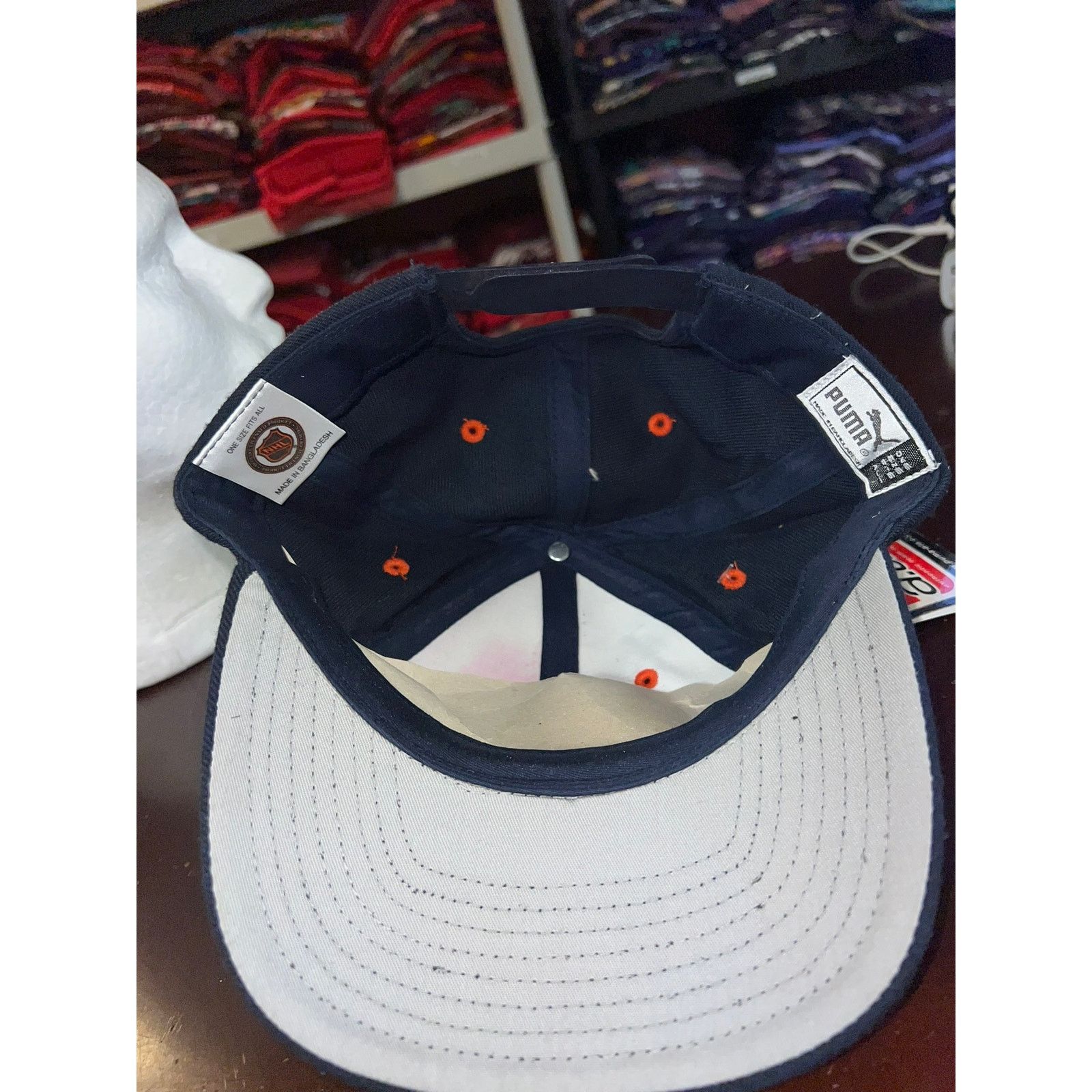 Puma New York Islanders Hat Vintage Puma NWT Blue Hockey NHL ATA Size ONE SIZE - 8 Thumbnail