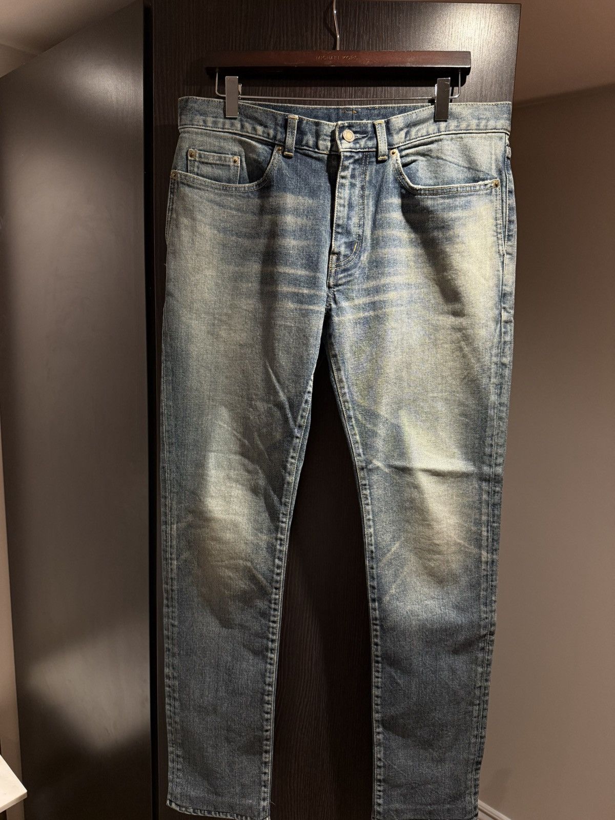 Saint Laurent Paris Dark Blue D02 Saint Laurent Jeans Size US 33 - 1 Thumbnail