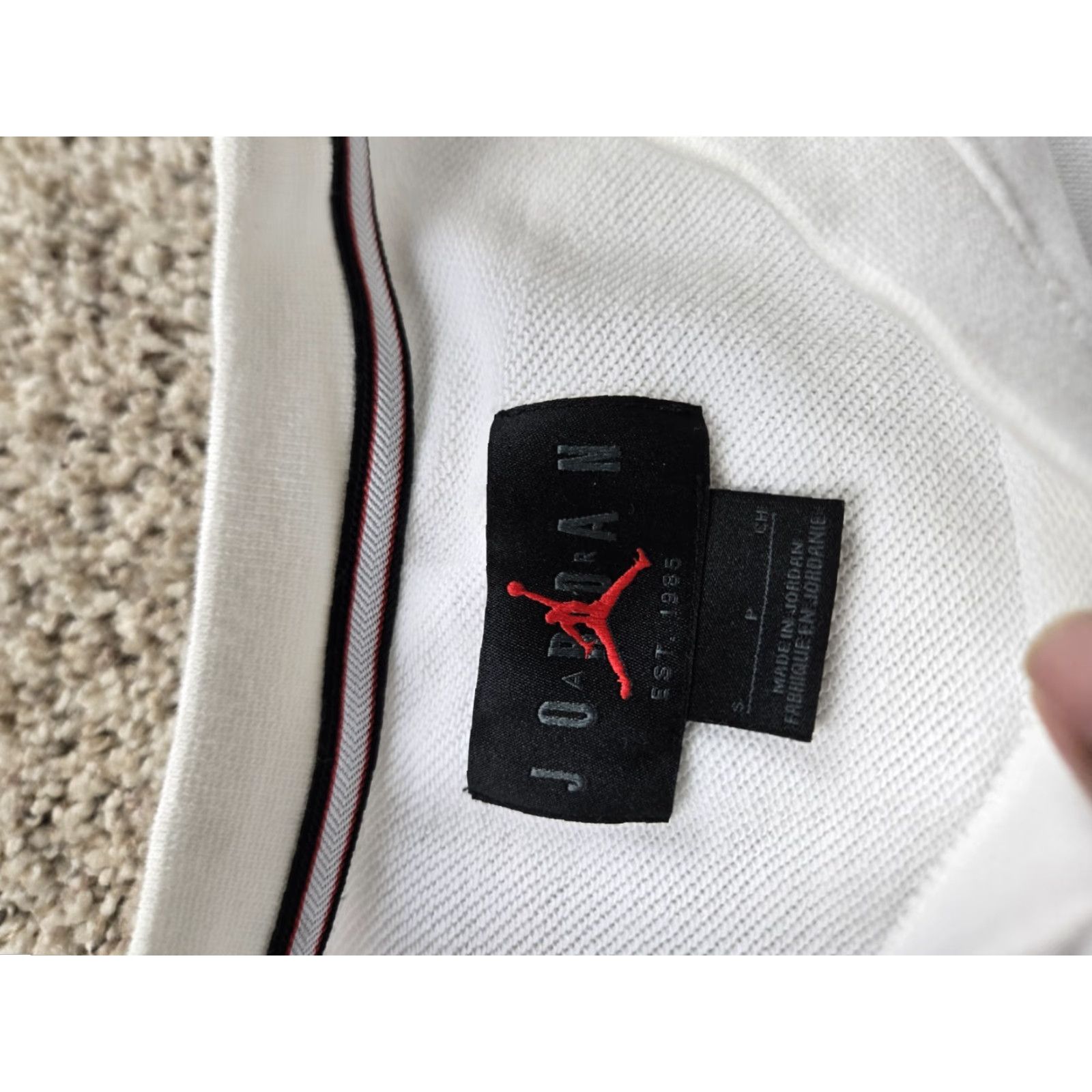 Jordan Brand Jordan Sweatshirt Small Mens White Flight Club Member Crew Neck Long Sleeve Size US S / EU 44-46 / 1 - 6 Thumbnail