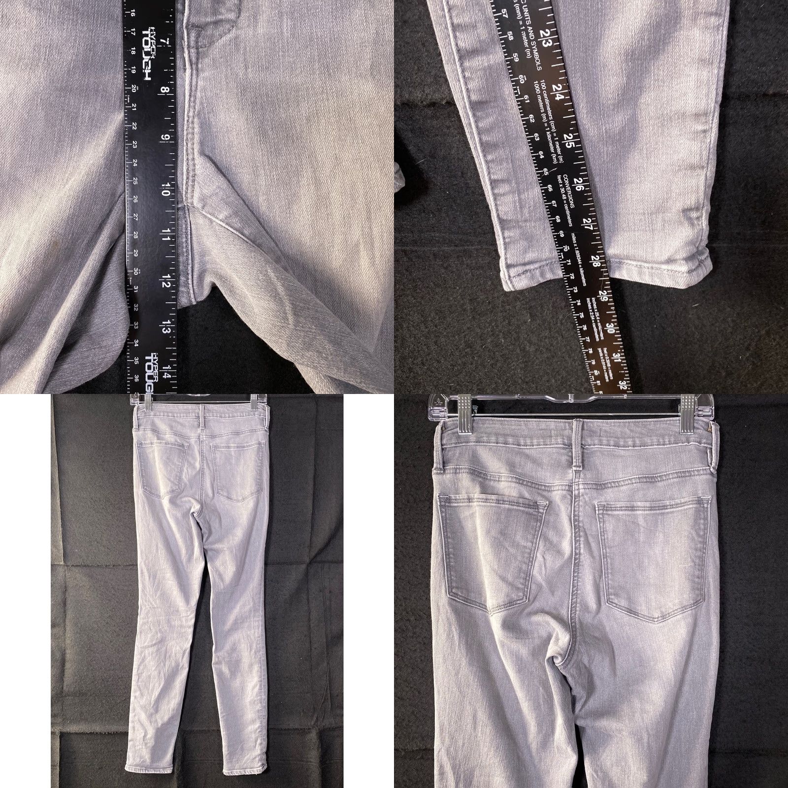 Athleta Athleta Womens Jeans Gray Denim Sculptek Mid Rise Slim Stretch 8 Size 30" / US 8 / IT 44 - 8 Thumbnail