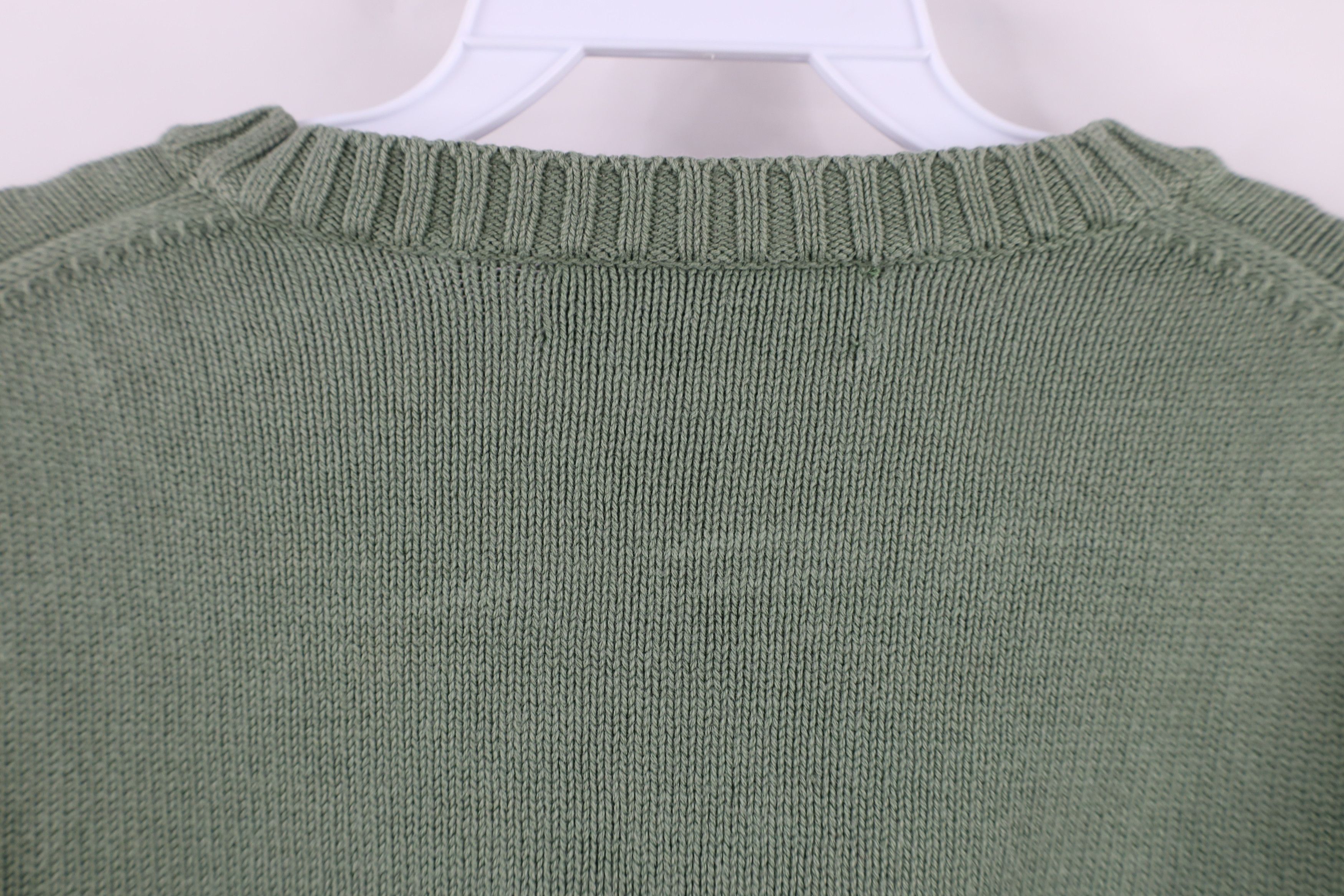 Brooks Brothers × Vintage Vintage 70s 80s Brooks Brothers Blank Cotton Knit Sweater Size US S / EU 44-46 / 1 - 9 Thumbnail