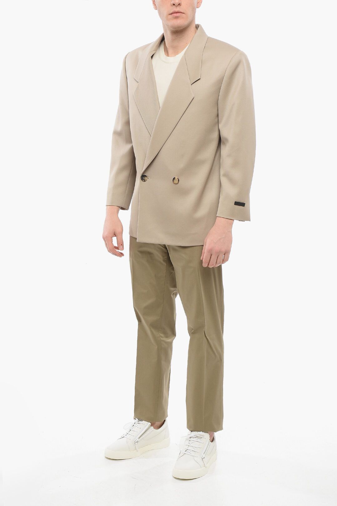Fear of God og1mm0825 Double-breasted jacket In Beige Size US M / EU 48-50 / 2 - 4 Thumbnail