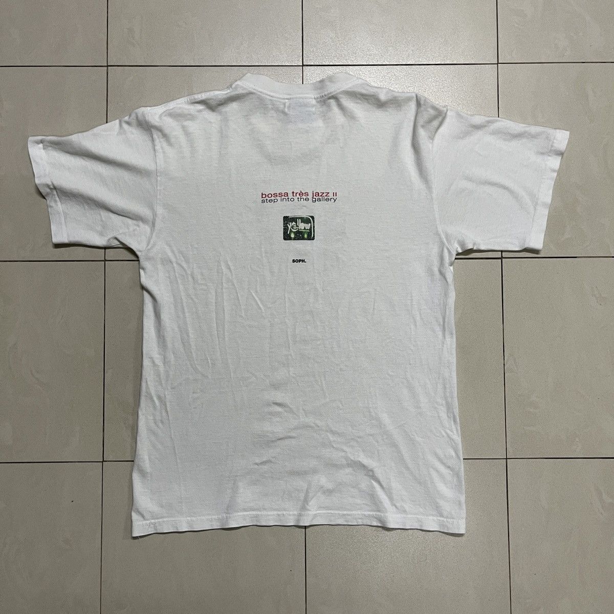 Japanese Brand × Sophnet. Rare Vintage Sophnet Bossa Très Jazz T Shirt Size US S / EU 44-46 / 1 - 7 Thumbnail