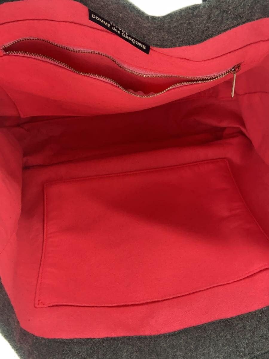 Comme des Garcons Exposed Seam Wool Tote Bag Size ONE SIZE - 4 Thumbnail