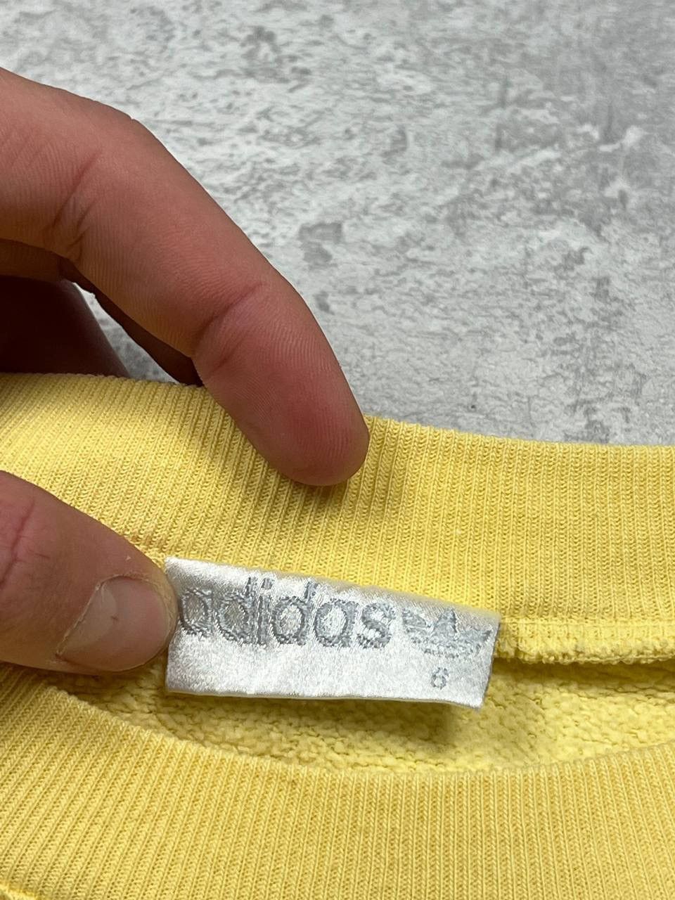 Vintage Adidas Oversize Sweatshirt Big Embroidered Logo