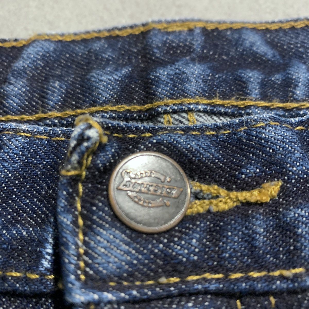 Dickies Dickies Jeans Mens Sz 34 Blue Denim Wide Leg Pants Dark Wash Size US 34 / EU 50 - 5 Thumbnail