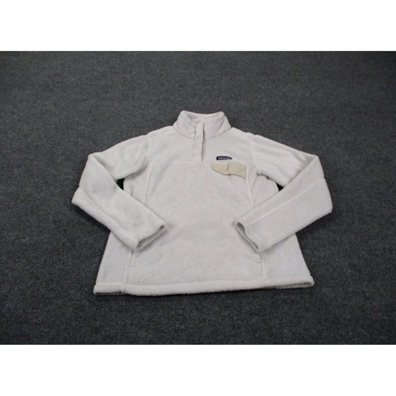 Patagonia Patagonia Snap T Fleece Jacket Womens M White Polartec Camping Outdoor 25443 Size M / US 6-8 / IT 42-44 - 2 Thumbnail
