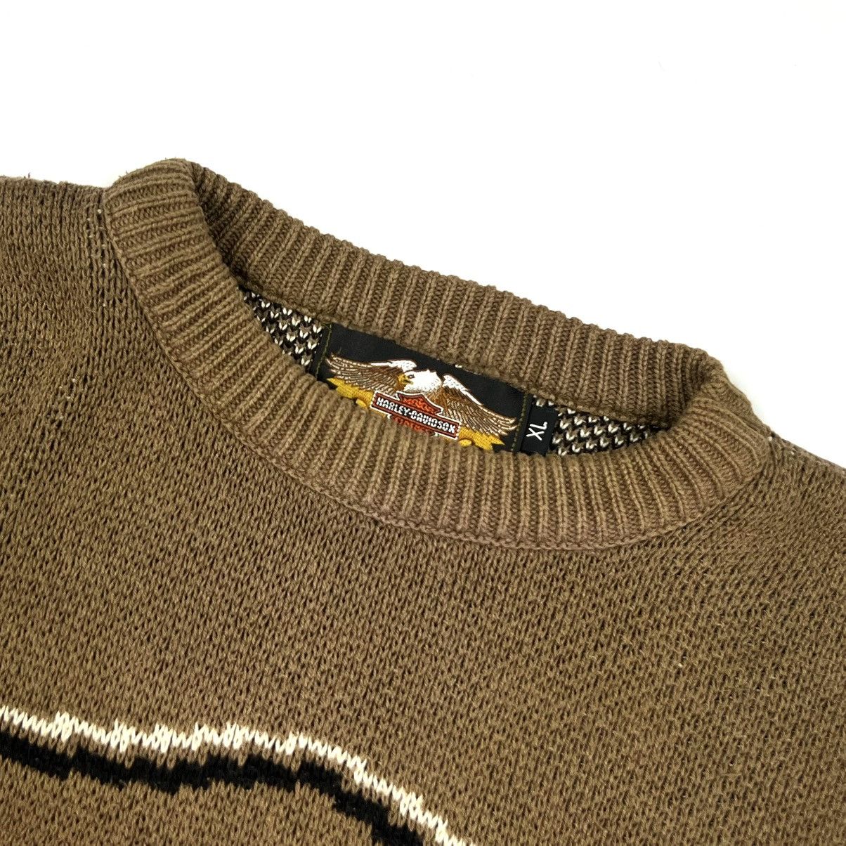 Harley Davidson × Vintage Vintage Harley Davidson USA Big Logo Knit Sweater Size XL Size US XL / EU 56 / 4 - 5 Thumbnail