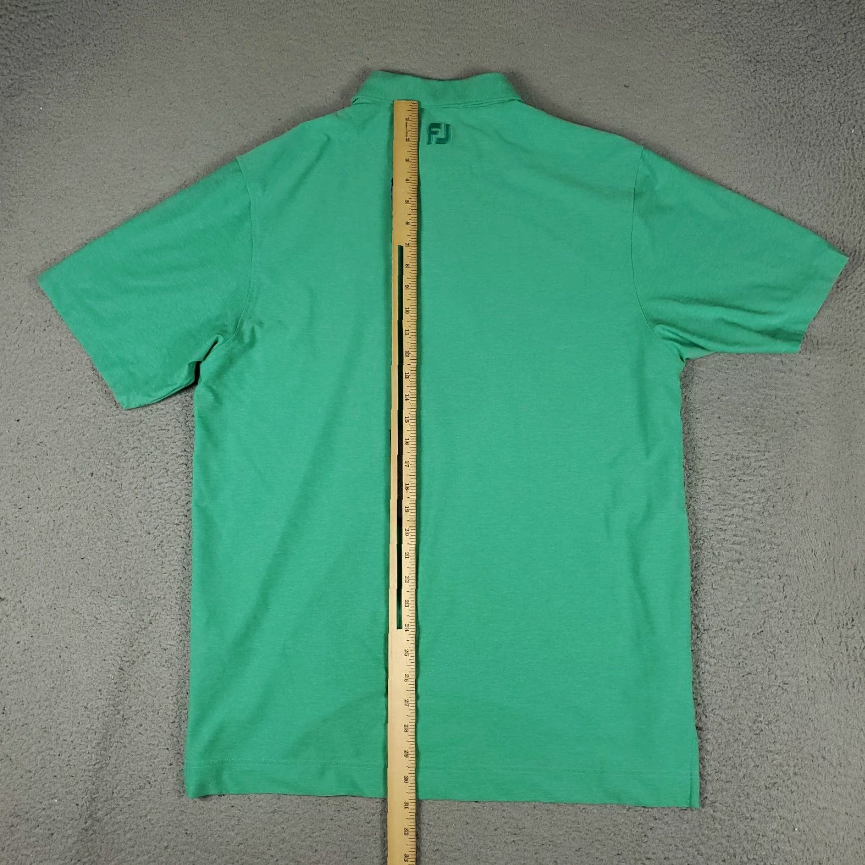 Footjoy FJ Polo Shirt Mens M Green Golf Casual Short Sleeve Shirt Size US M / EU 48-50 / 2 - 4 Thumbnail