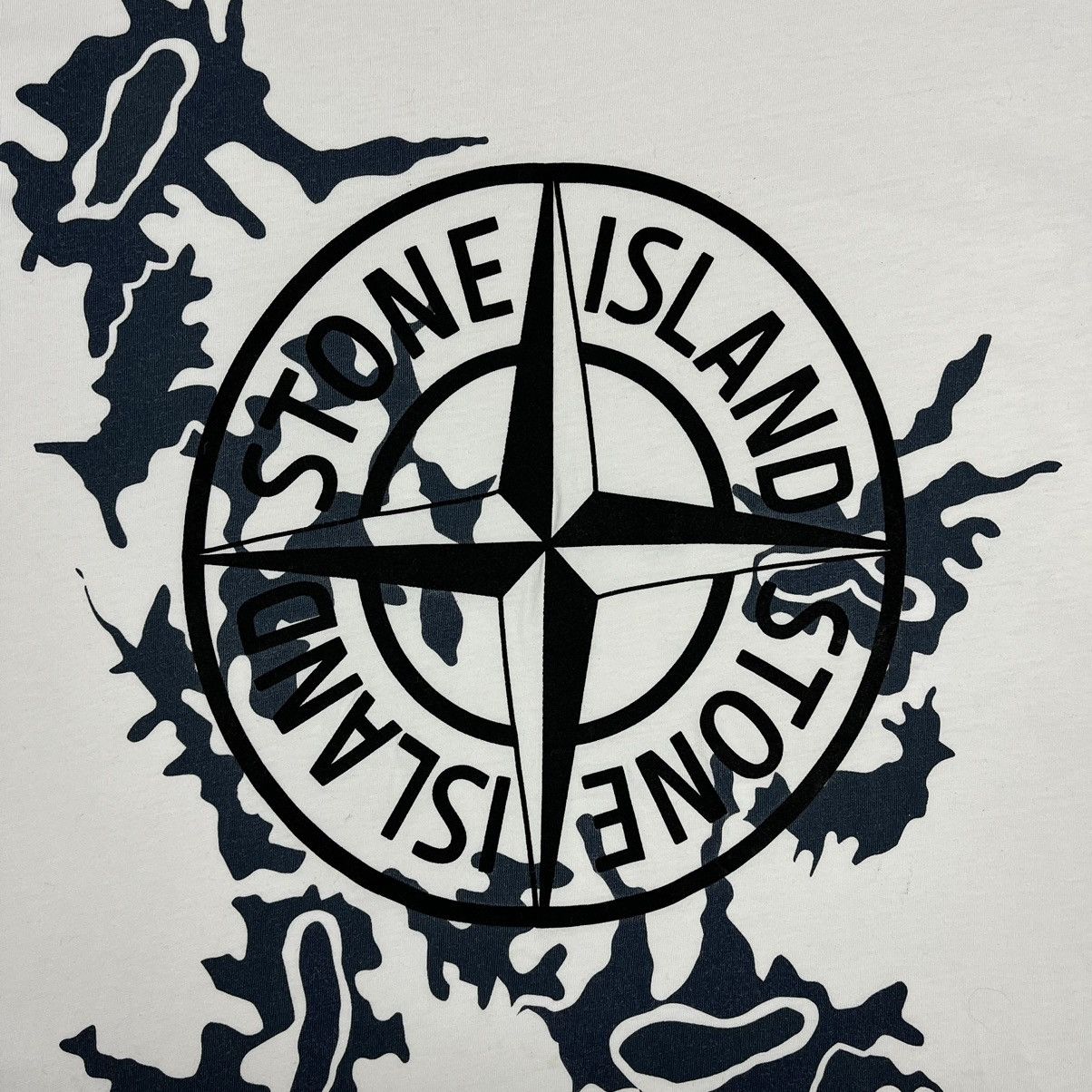 Stone Island Vintage Stone Island Junior big logo T Shirt 00’s Size US S / EU 44-46 / 1 - 3 Thumbnail