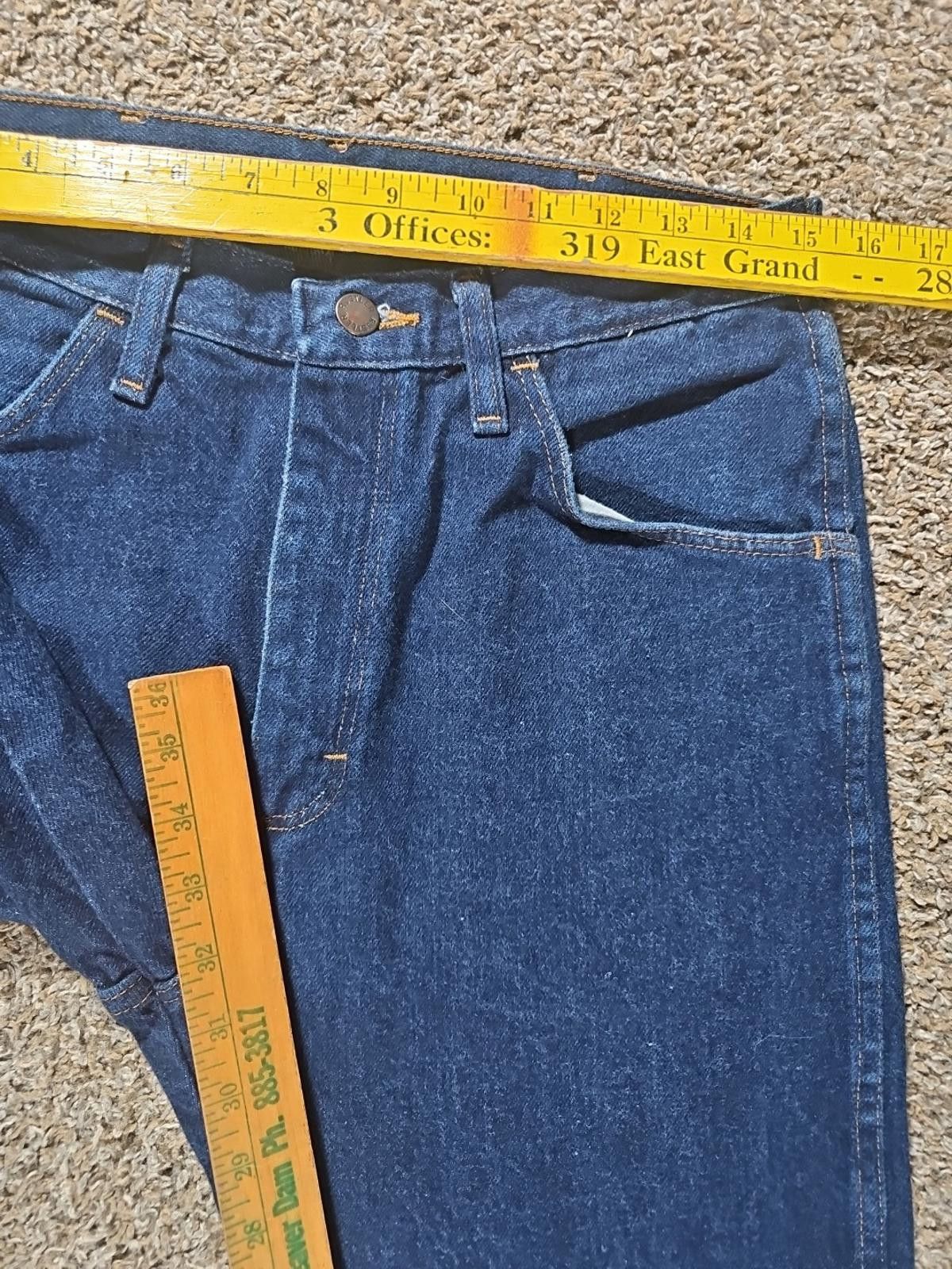 Rustler Rustler 31x32 Straight Blue Jeans Size US 31 - 4 Thumbnail