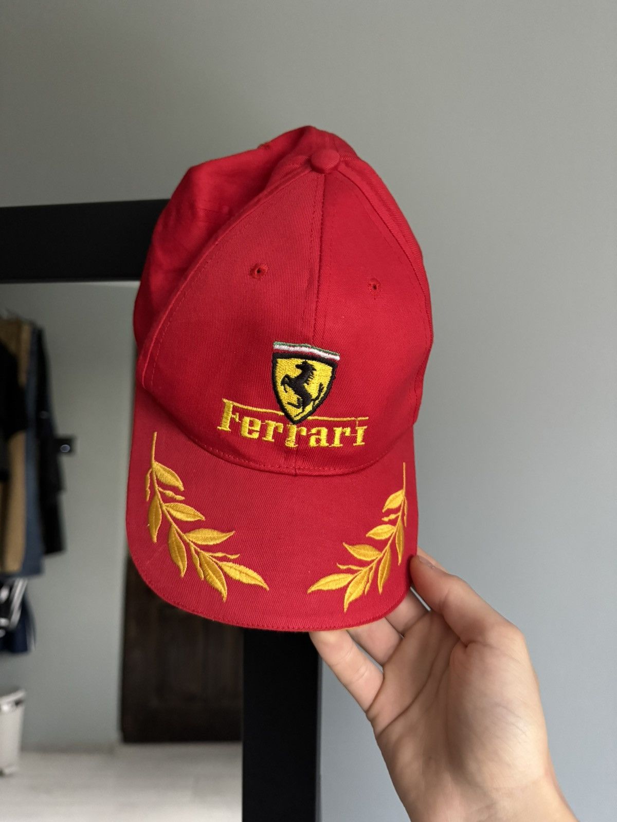 Ferrari Vintage Ferrari Racing Cap Size ONE SIZE - 1 Thumbnail