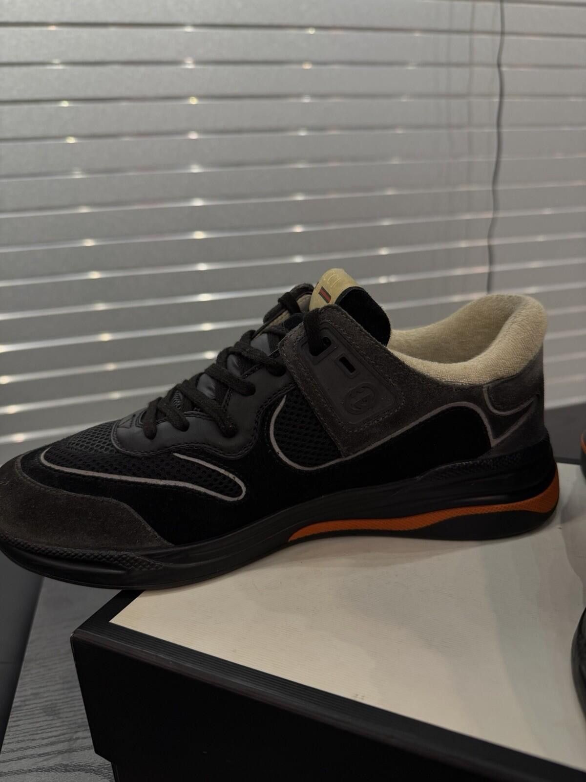 Gucci Gucci Ultrapace Suede Sneaker Men's Size 9G/9.5US Size US 9.5 / EU 42-43 - 10 Thumbnail