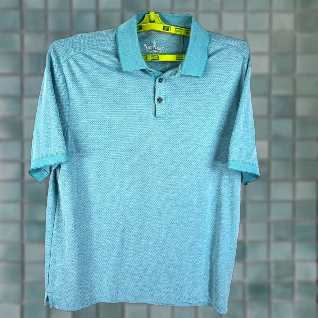 Nat Nast Nat Nast Luxury Original Polo Mens L Blue Size US L / EU 52-54 / 3 - 1 Thumbnail